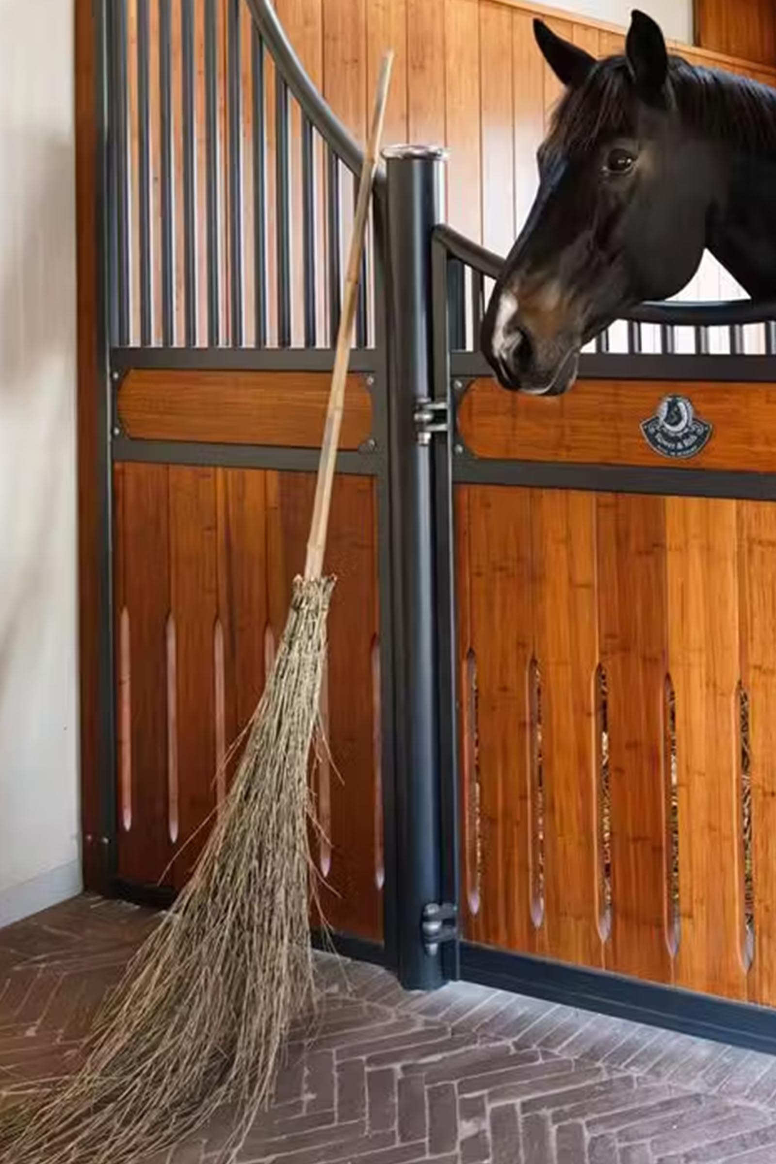 Grooming Deluxe Bamboo Broom