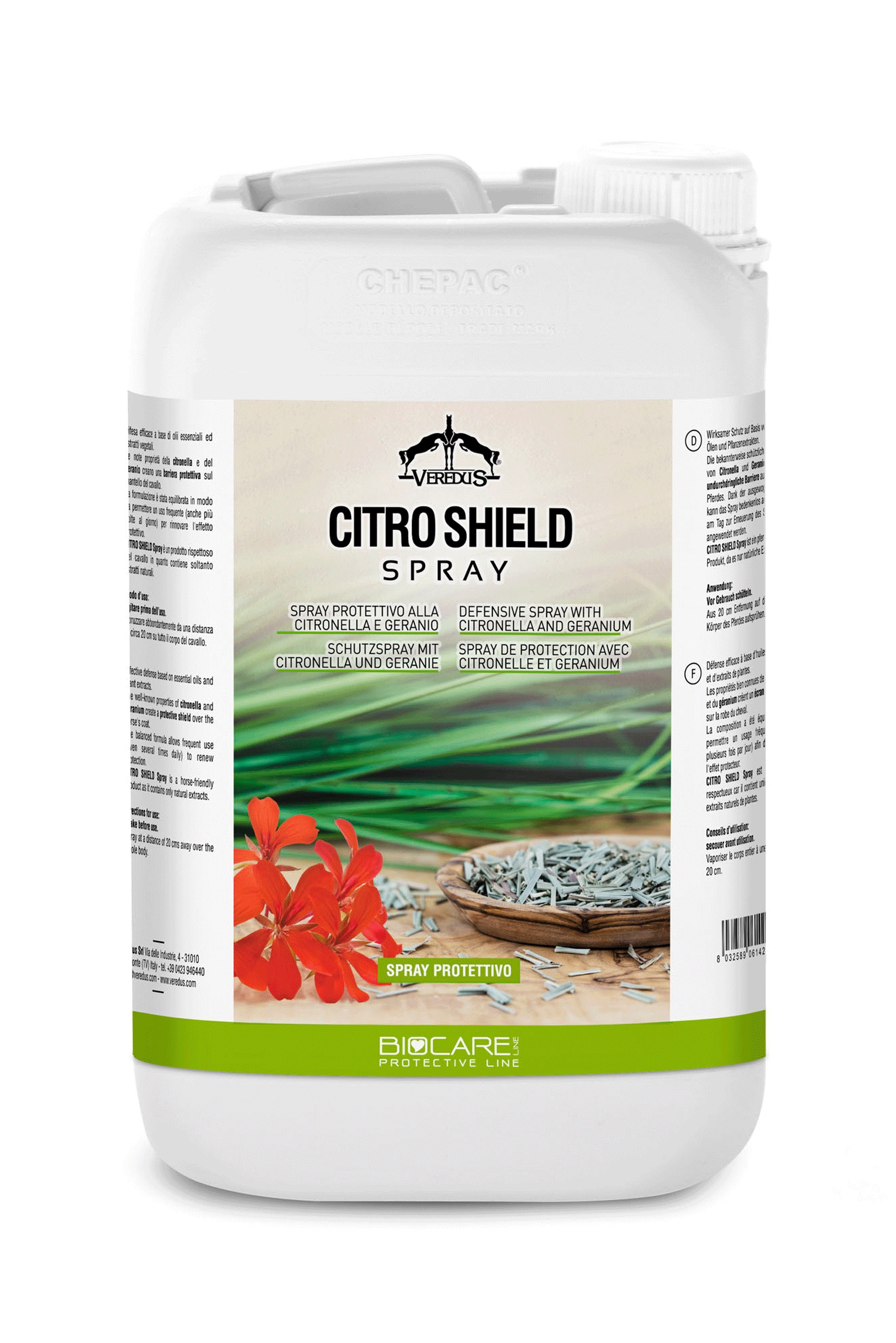 Veredus Citro Shield Insect Repellent Spray, 3000 ml