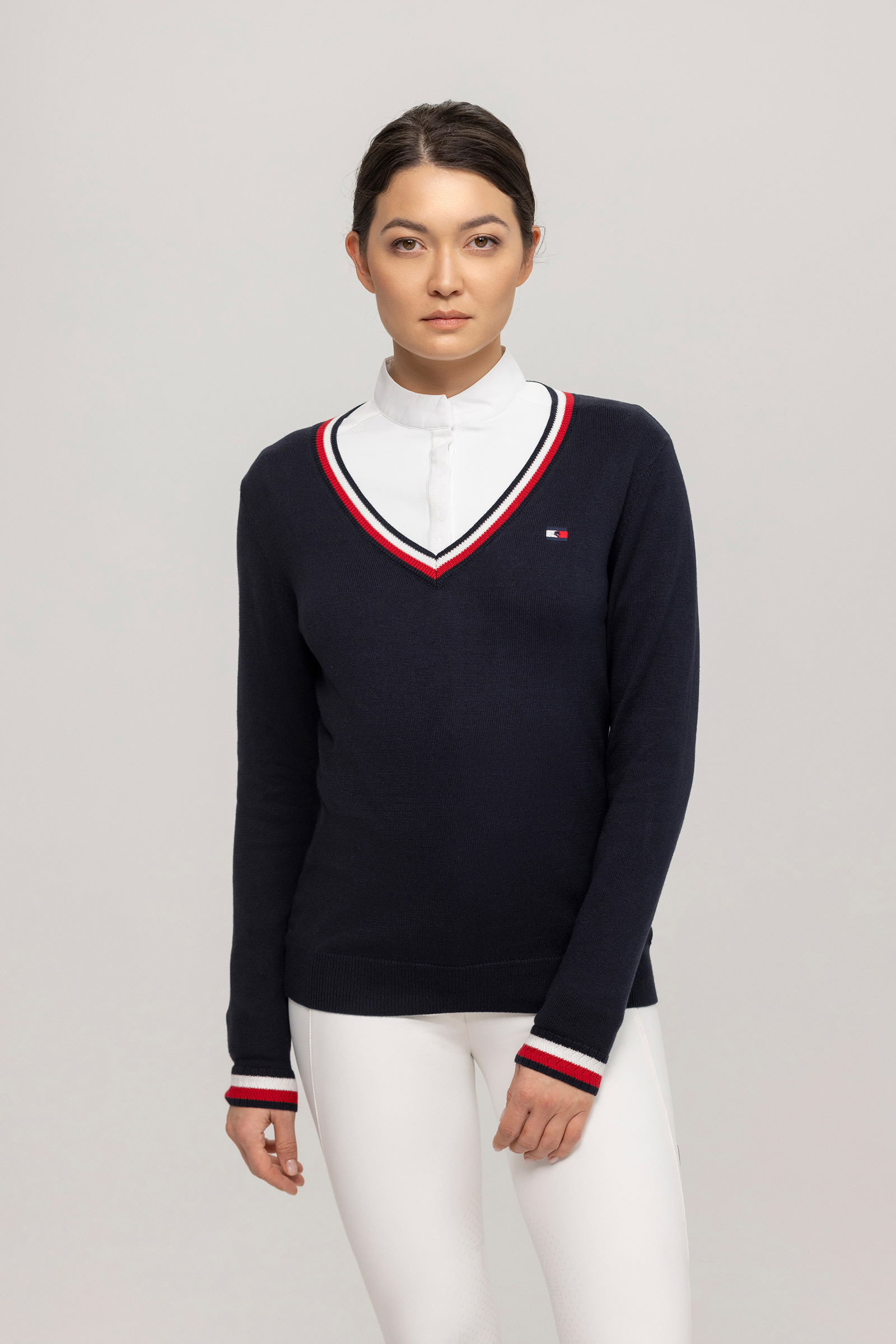 Tommy Hilfiger Equestrian Indiana Women&acute;s V-neck Sweater