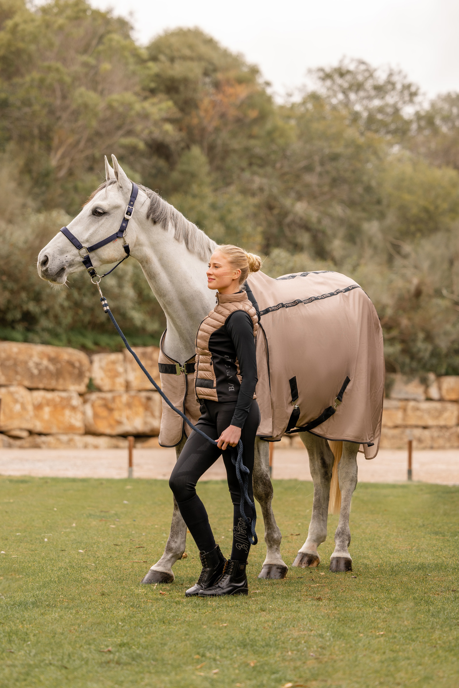 B Vertigo Combo Fly Rug with Detachable Neck and UV Protection