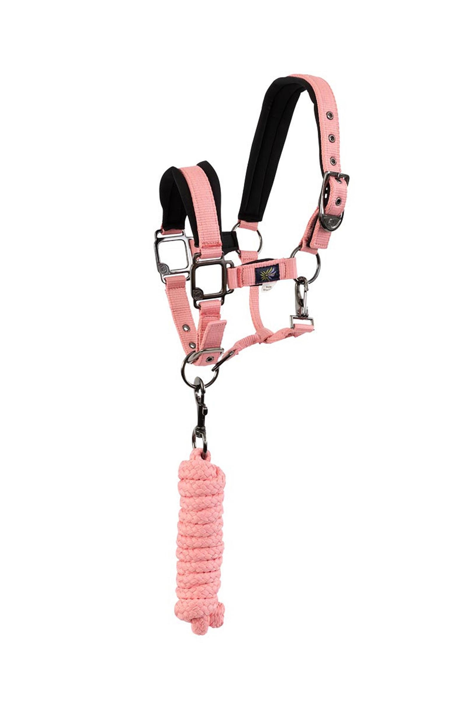 Peach Blossom BR Pony / Mini Horse Halter With Lead