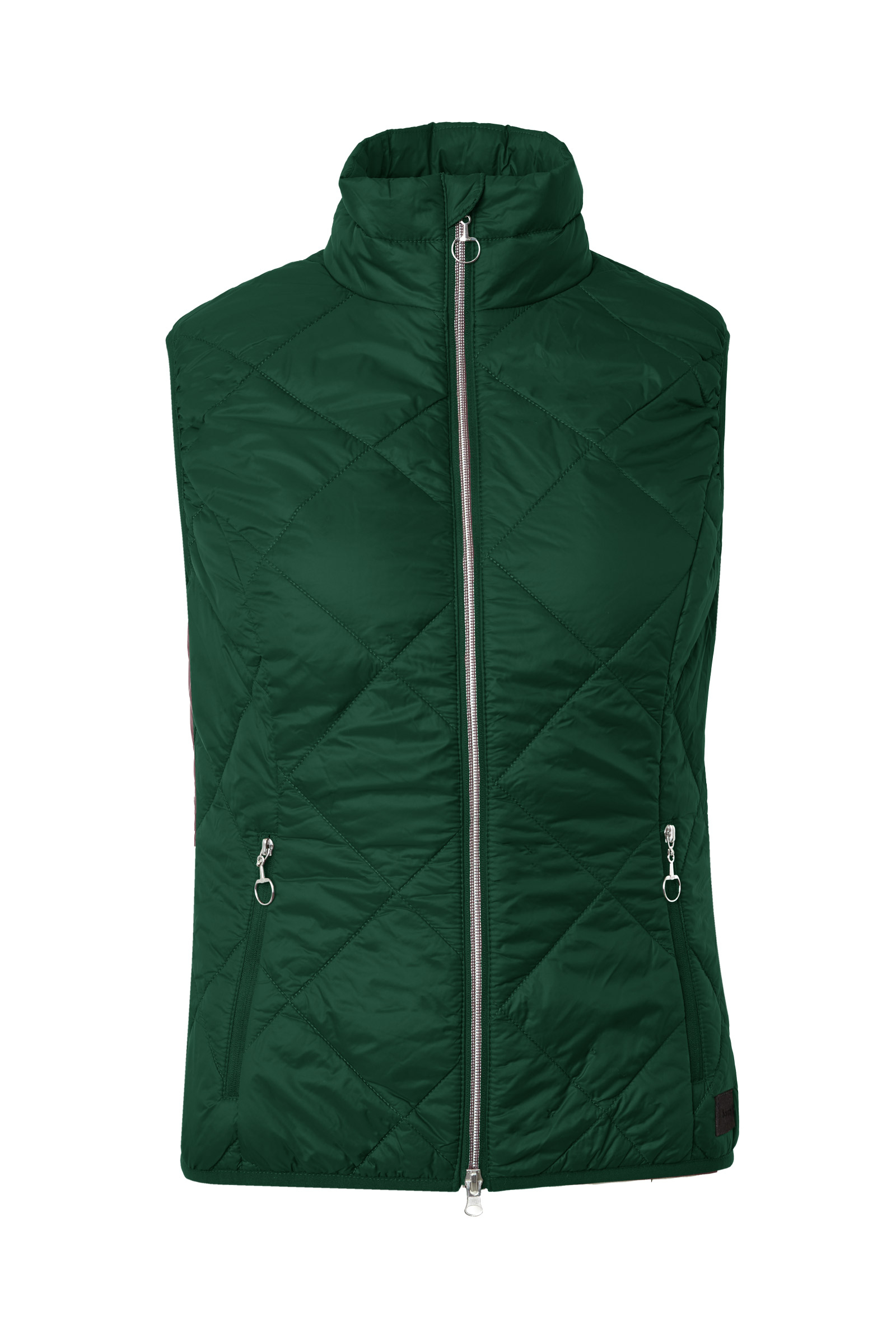 Mountain View Green Horze Martina Women's Lightweight Padded Riding Vest
