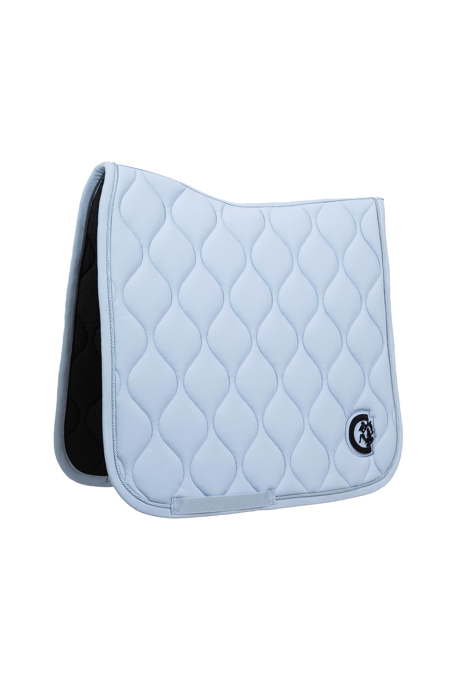 mint Kentucky Horsewear Saddle Pad Wave 3D Logo Dressage