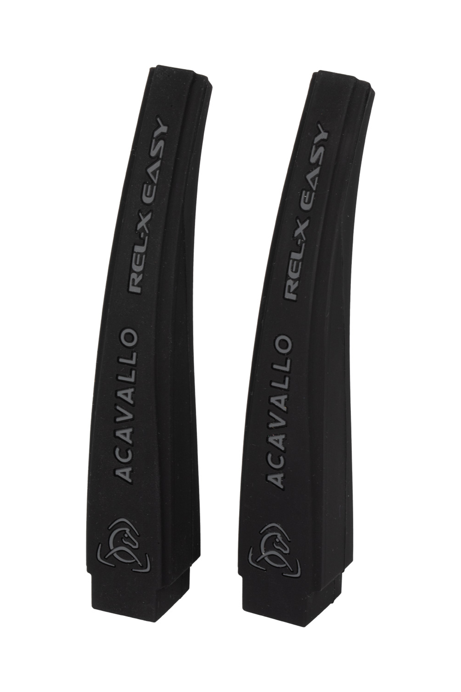 Black/Darkgrey Acavallo Rel-X Easy Multicolor Silicone Arches for Stirrups