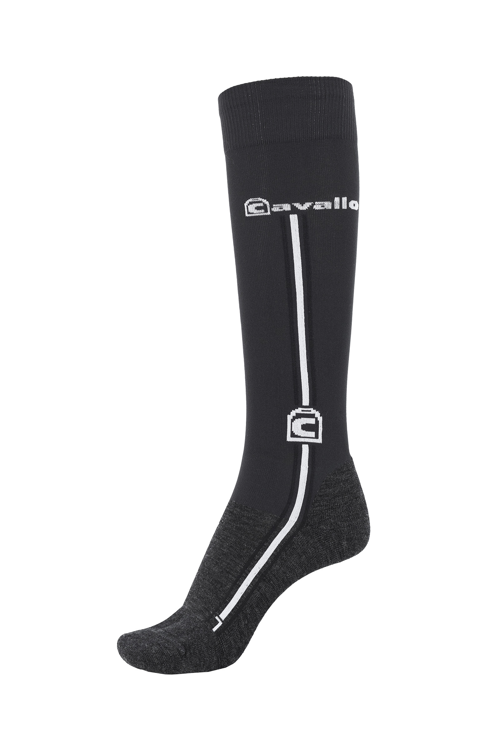 Graphite Dark grey Cavallo CAVALSAMY X Unisex Socks