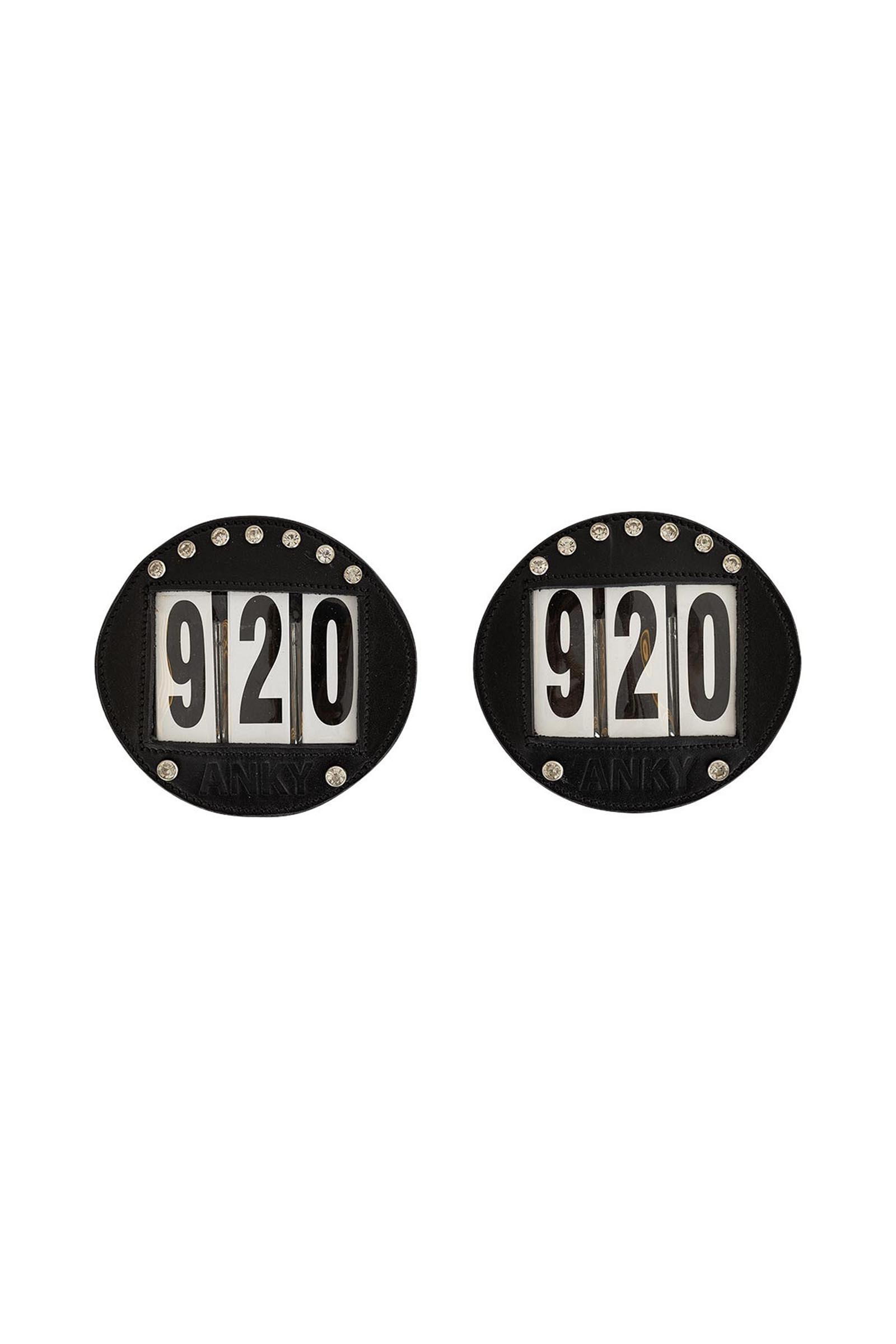 Black ANKY Competition Number Holder (Pair)