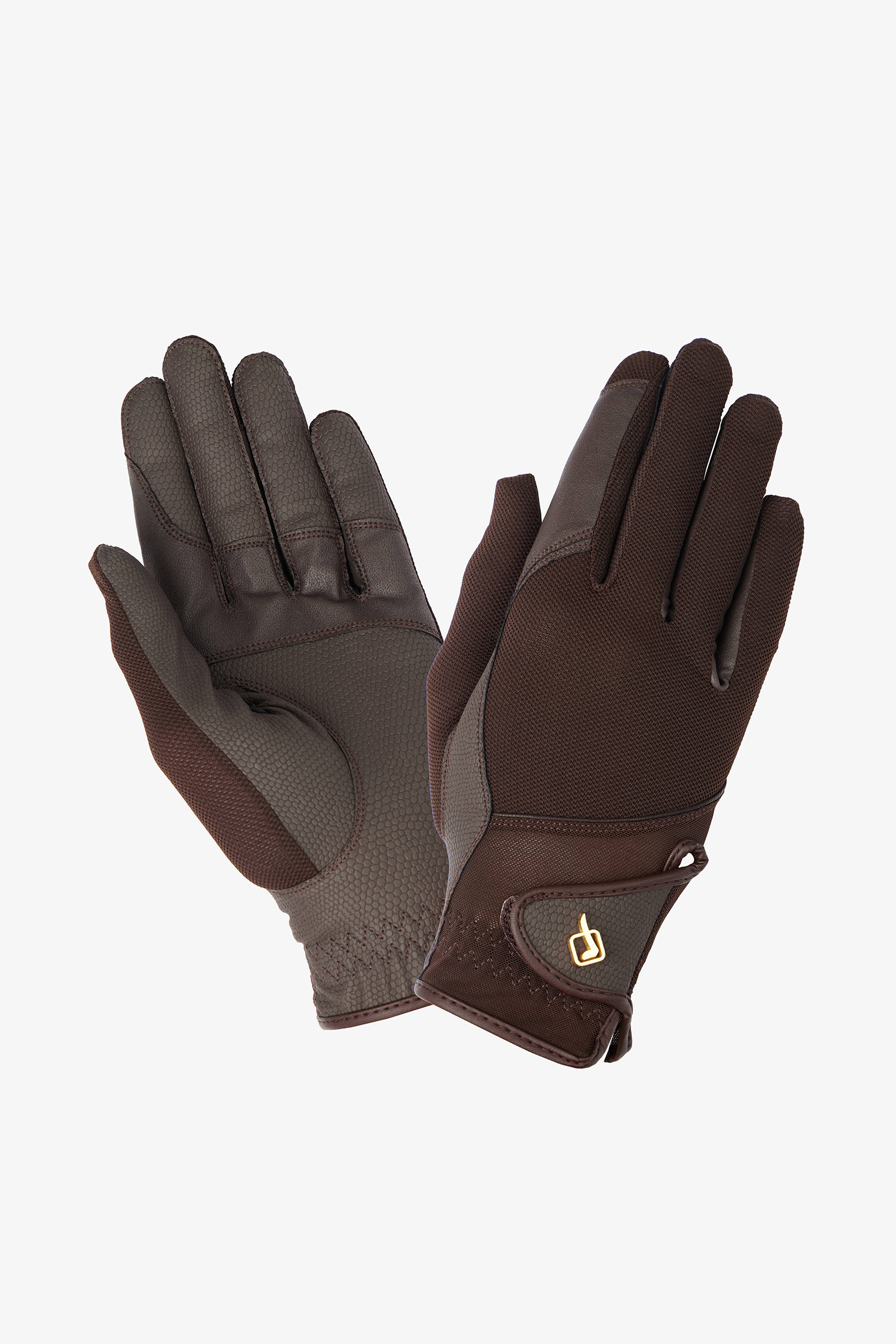 Brown LeMieux Pro Mesh Gloves