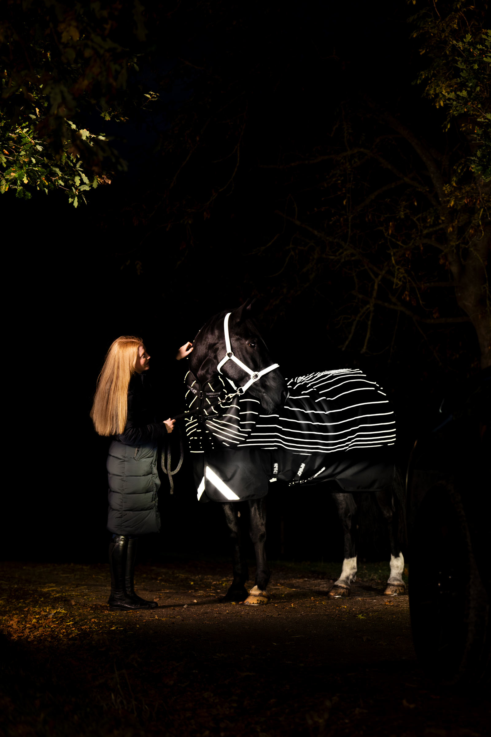 Horseware Amigo 1200D FieldSafe Reflectech Plus Turnout Rug, 250 g