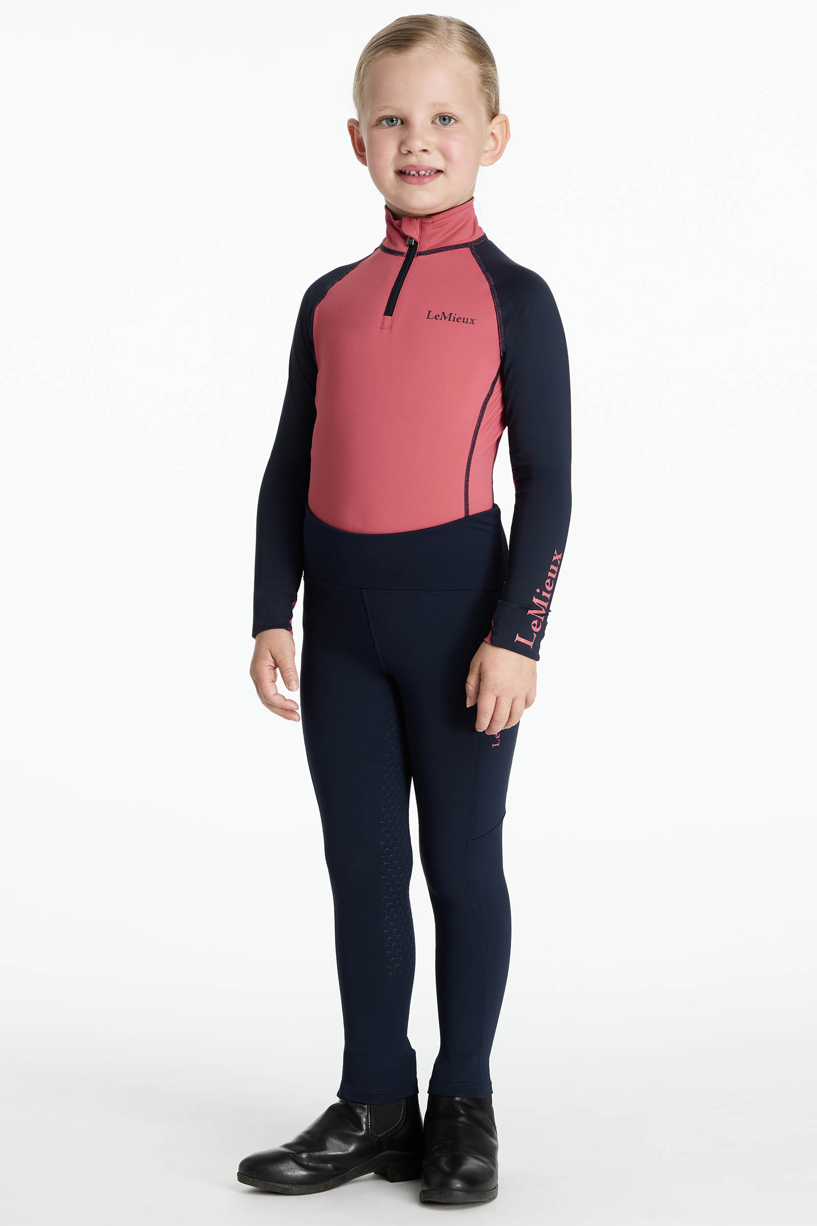 LeMieux Mini Nora Kid&acute;s Brushed Pull On Breeches