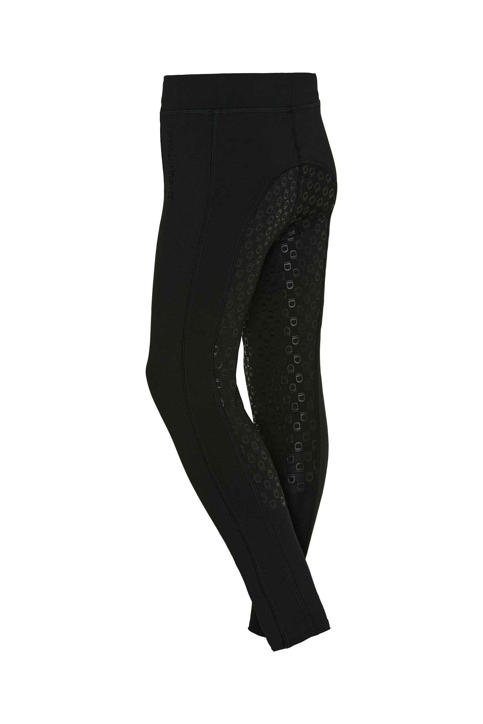 Black Equipage Molly Kids Fullgrip Riding Tights