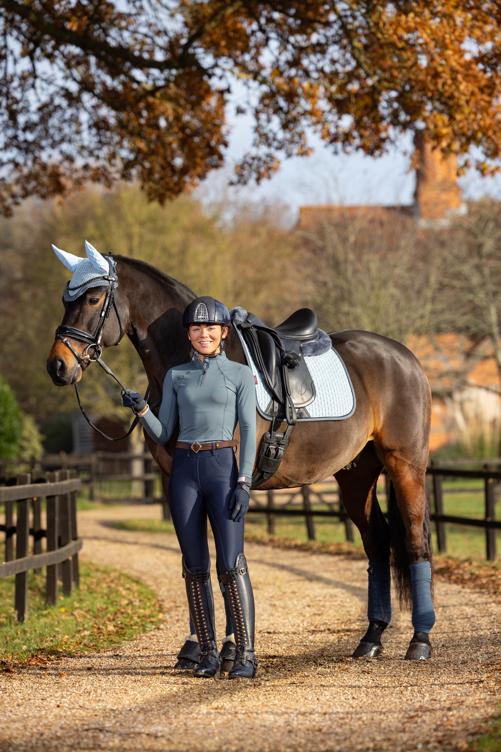 LeMieux Suede Square Dressage Saddle Pad