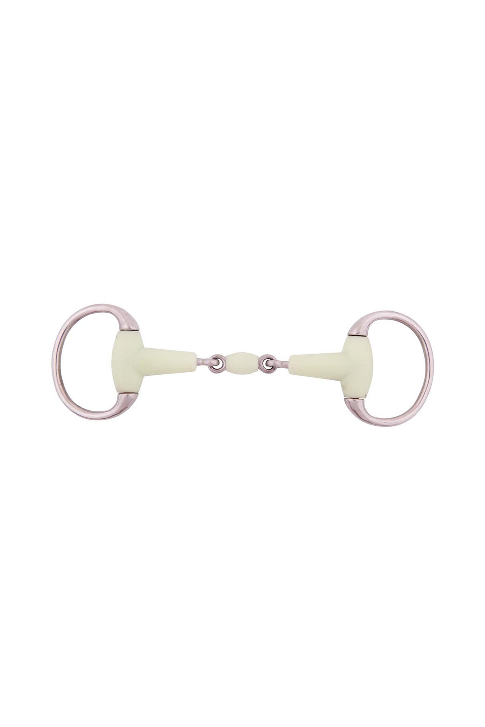 BR Eggbutt Snaffle Double Jtd. Apple Mouth, 18 mm