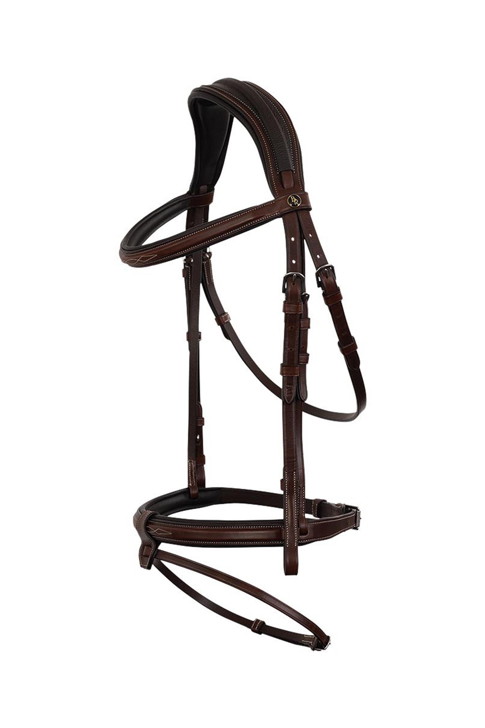 Oak/Silver BR Berrington Bridle 