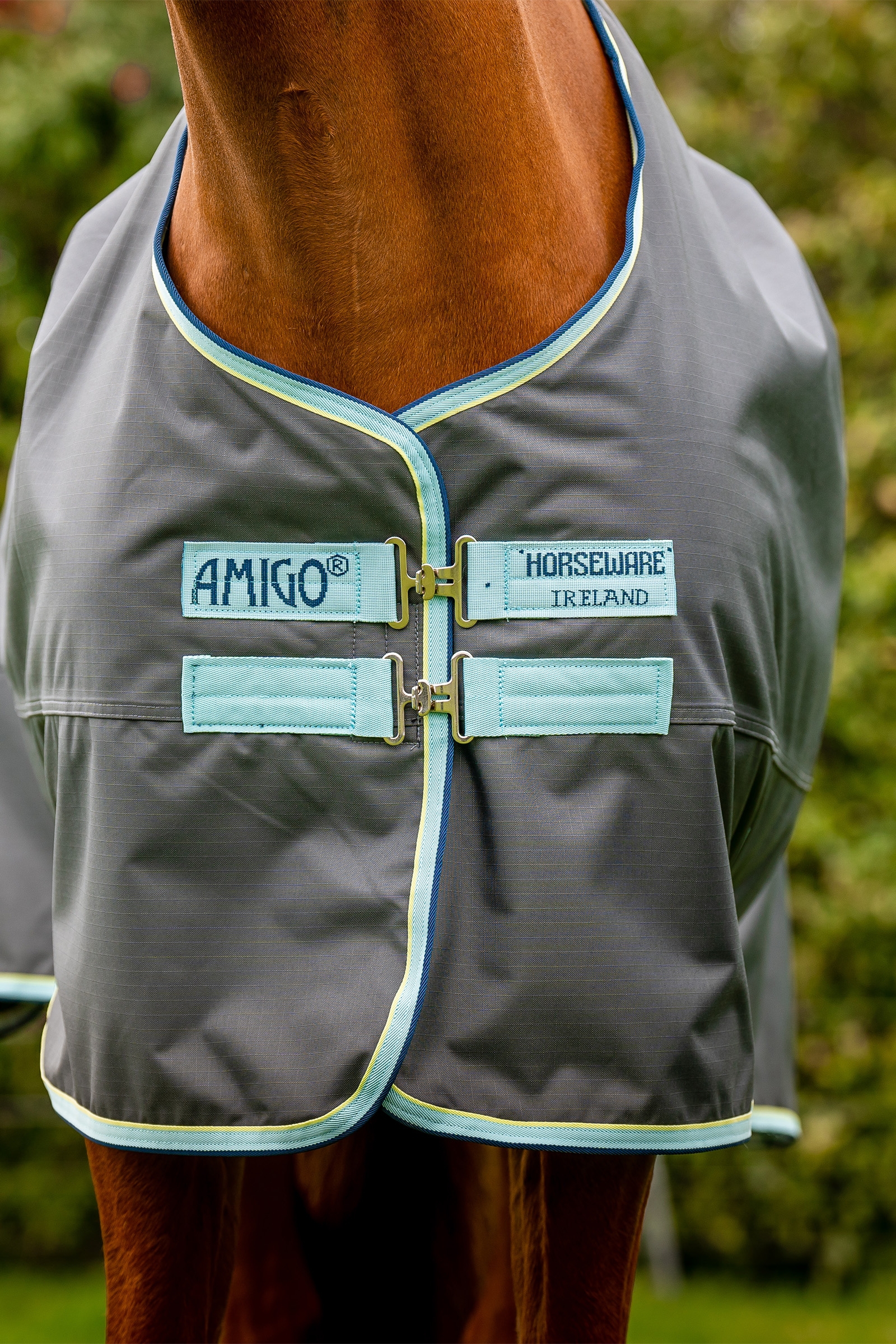Horseware Amigo Hero Ripstop Turnout Rug With Fleece Lining, 50g