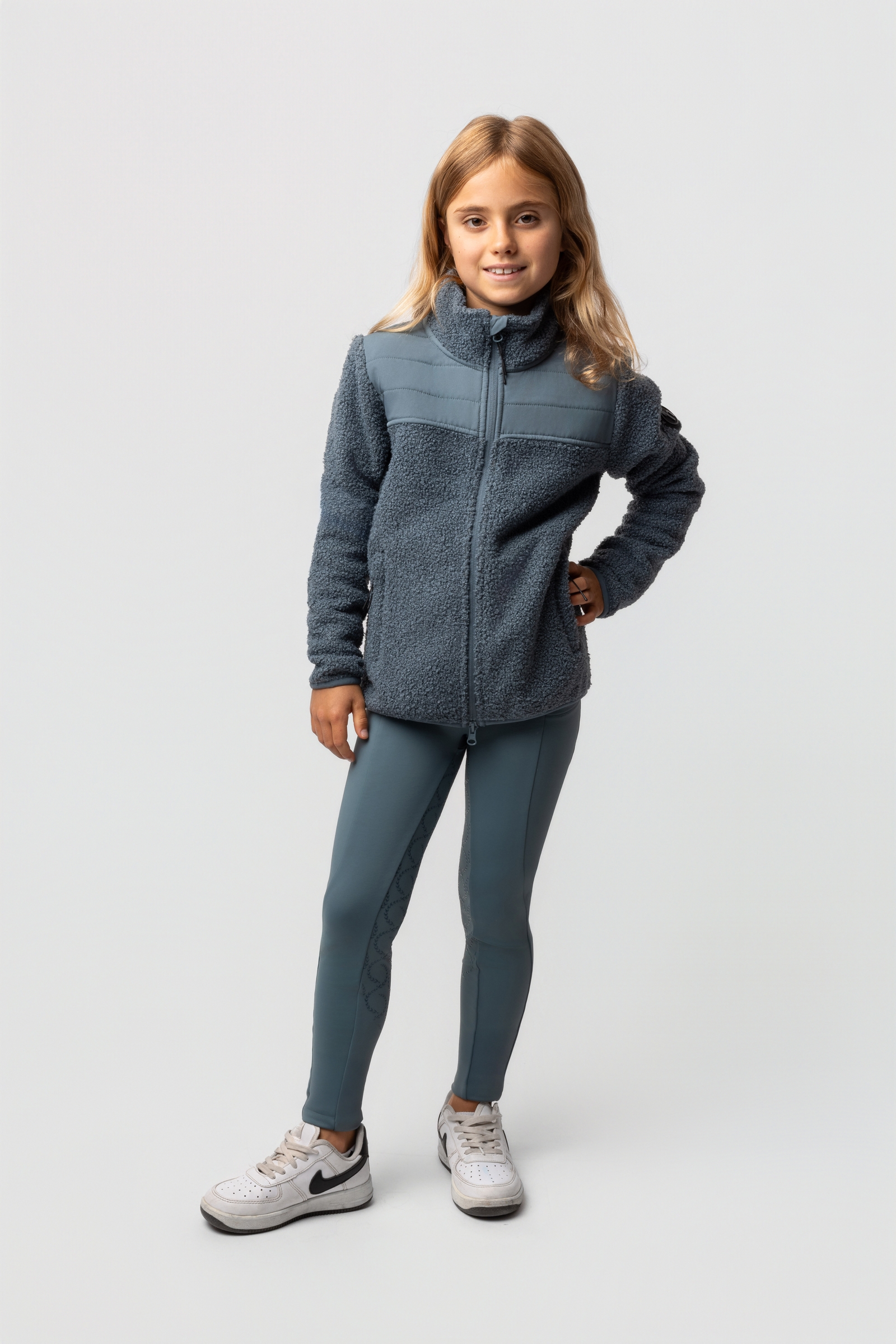 Horze Misha Kids´ Hybrid Fleece Jacket