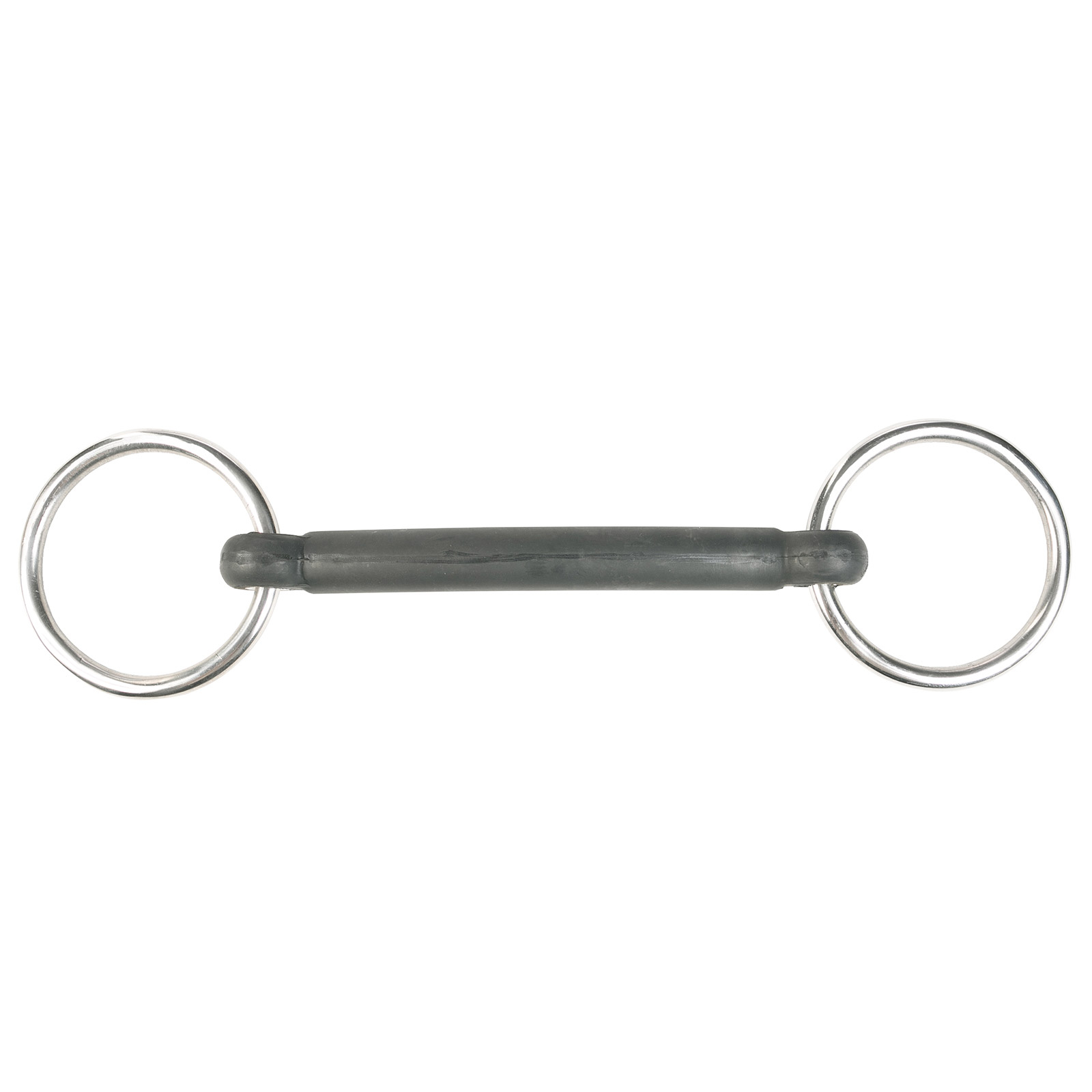 Horze Mullen Mouth Loose Ring Rubber Bit
