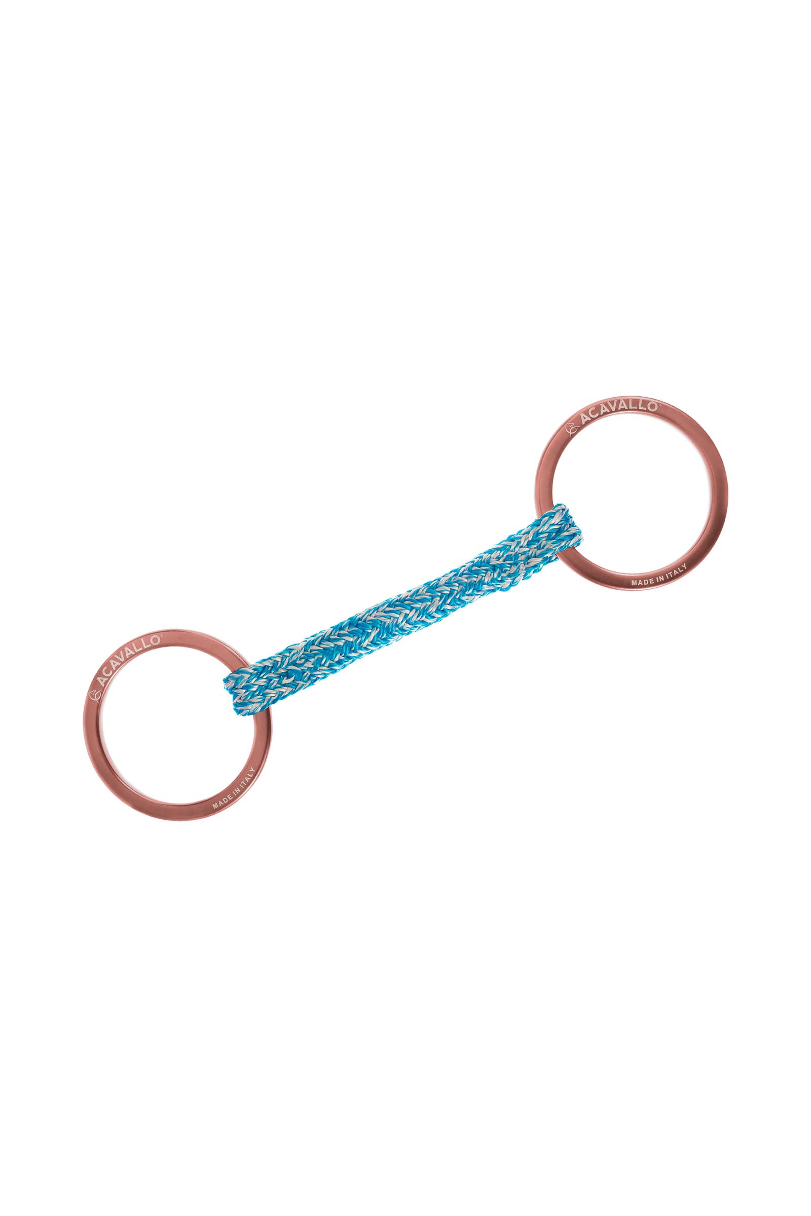 Rose Gold Acavallo Jumpe Alupro Snaffle Bit