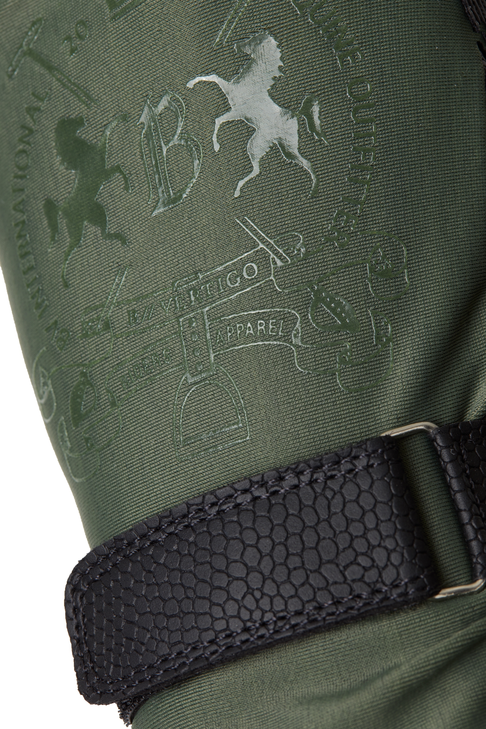 B Vertigo Laia Women's Riding Gloves with Logo Print