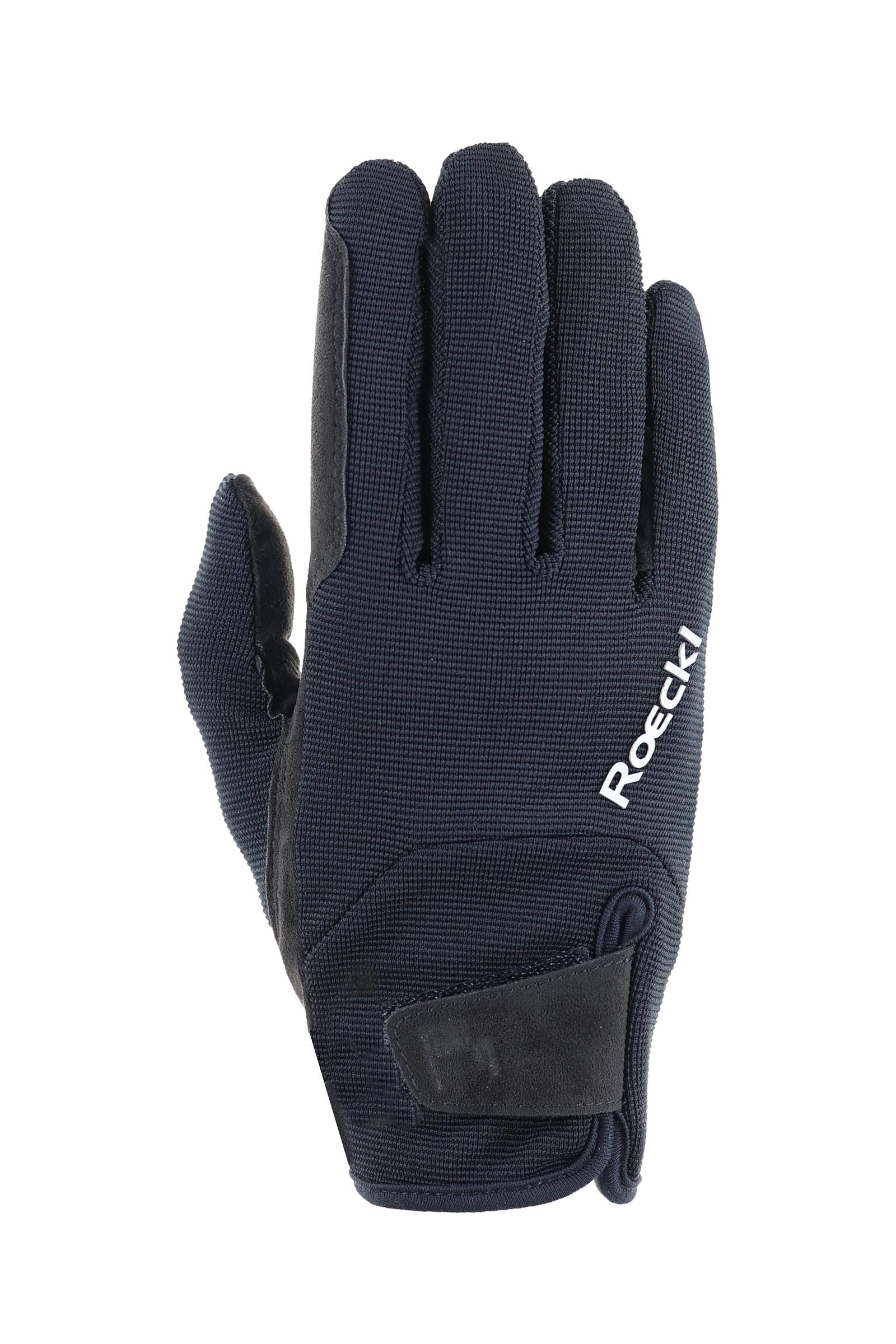 Black Roeckl Meura Riding Gloves