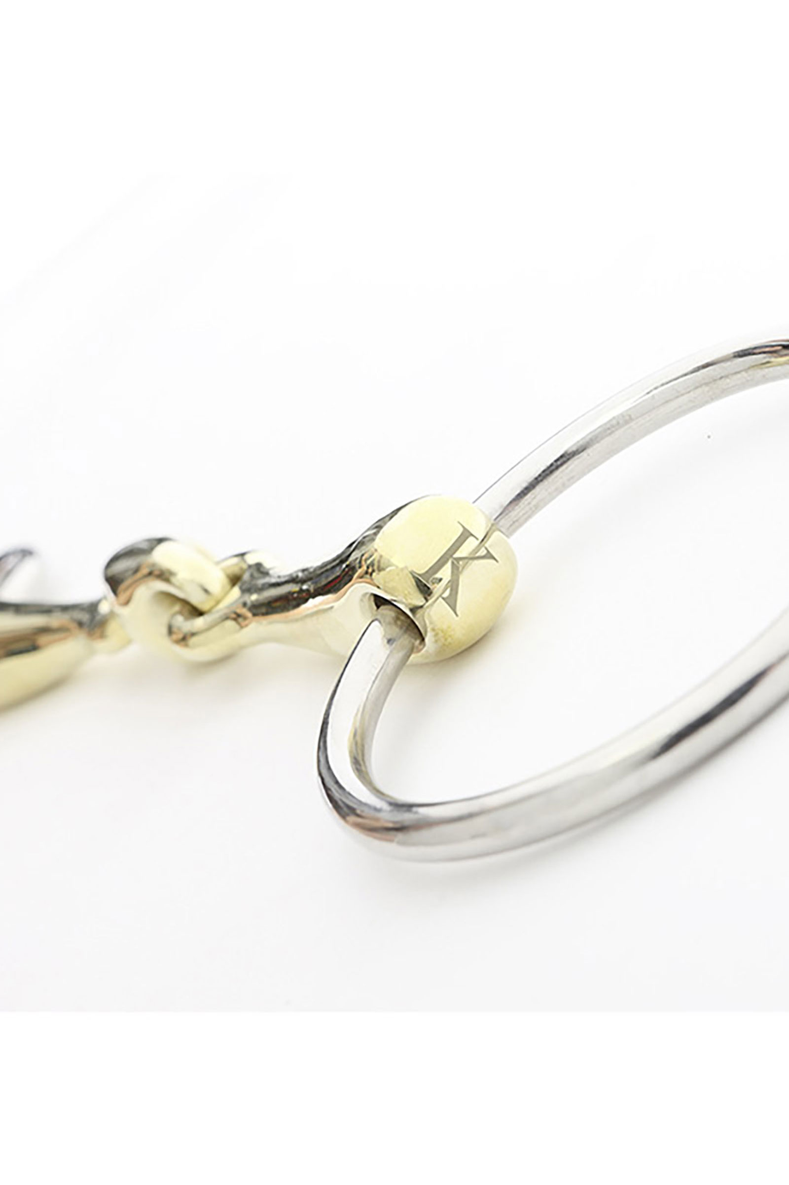 Kavalkade Snaffle bit, double jointed KavalBits, 145mm