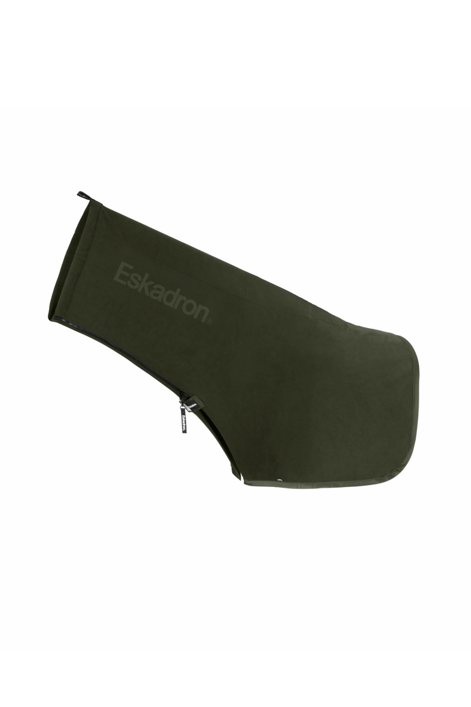 Olive Eskadron Dynamics AW25 Fleece Zip-Neck Shawl
