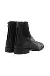 Dy'on Short Boots With Front Laces & Back Zipper