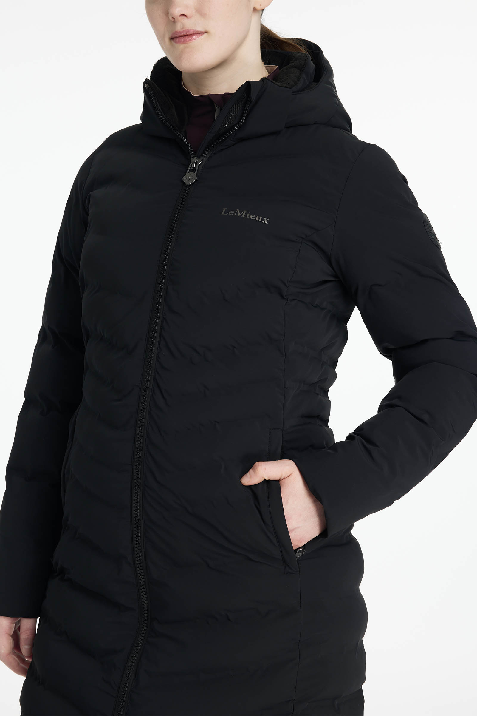 LeMieux Hayley Women&acute;s Waterresistant Longline Puffer Coat