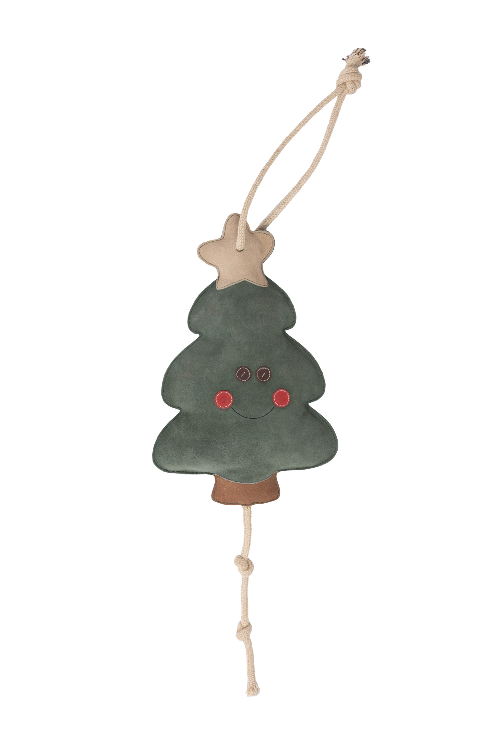 Horze Leather Horse Toy Christmas Edition