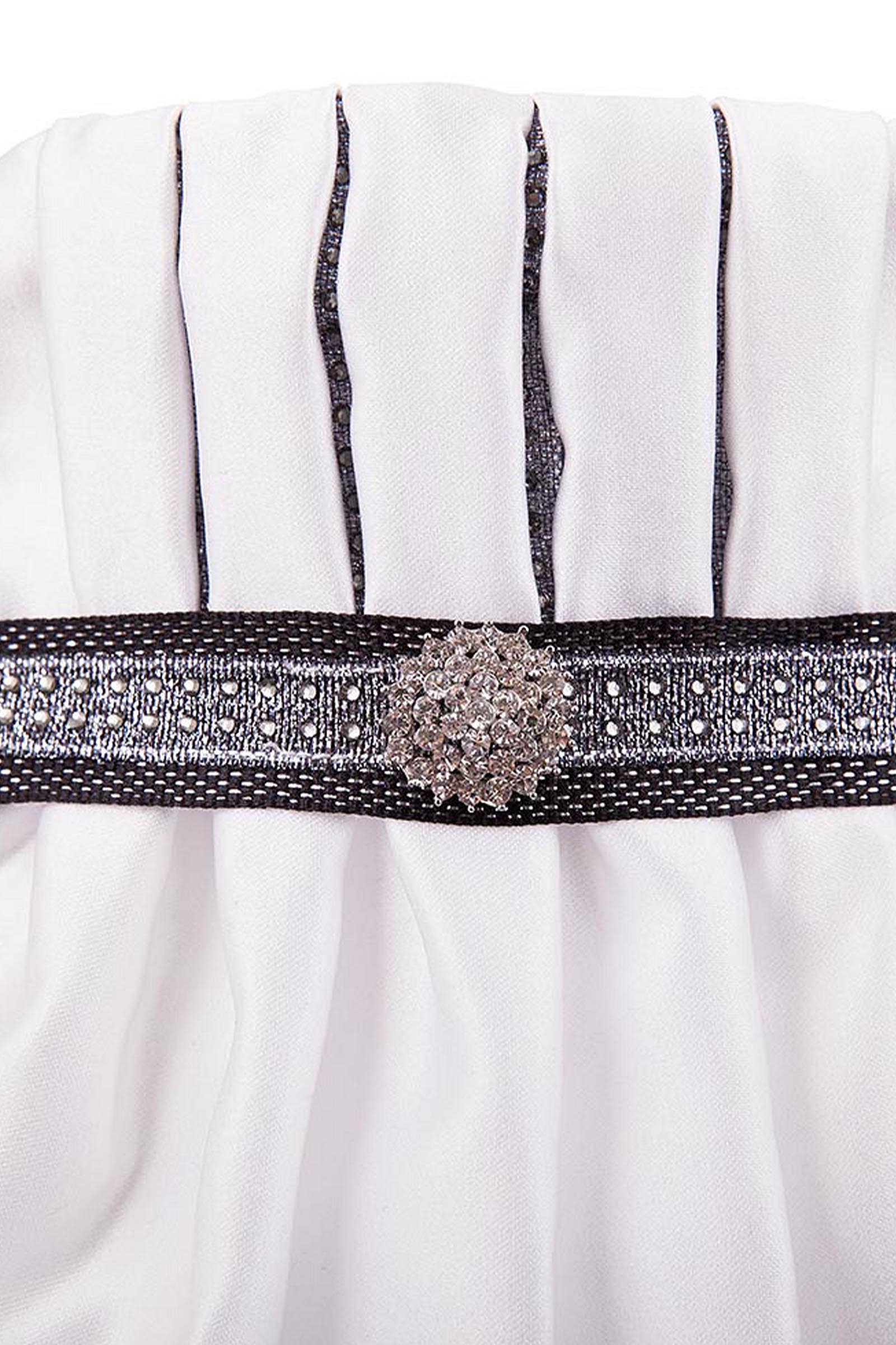 ANKY Competition Women&acute;s Pleated Crown Stock Tie