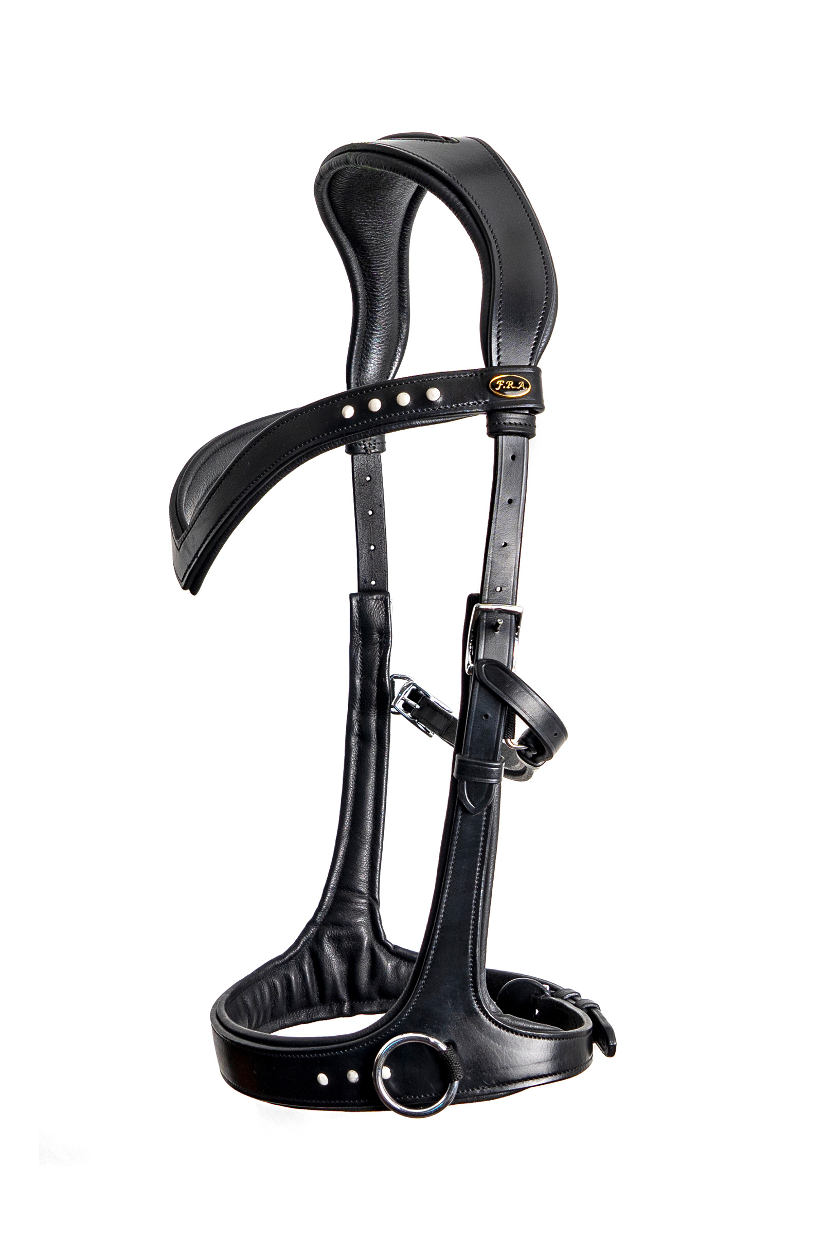 F.R.A. Freedom Riding Articles Glory Sidepull With Reins (System 3), black