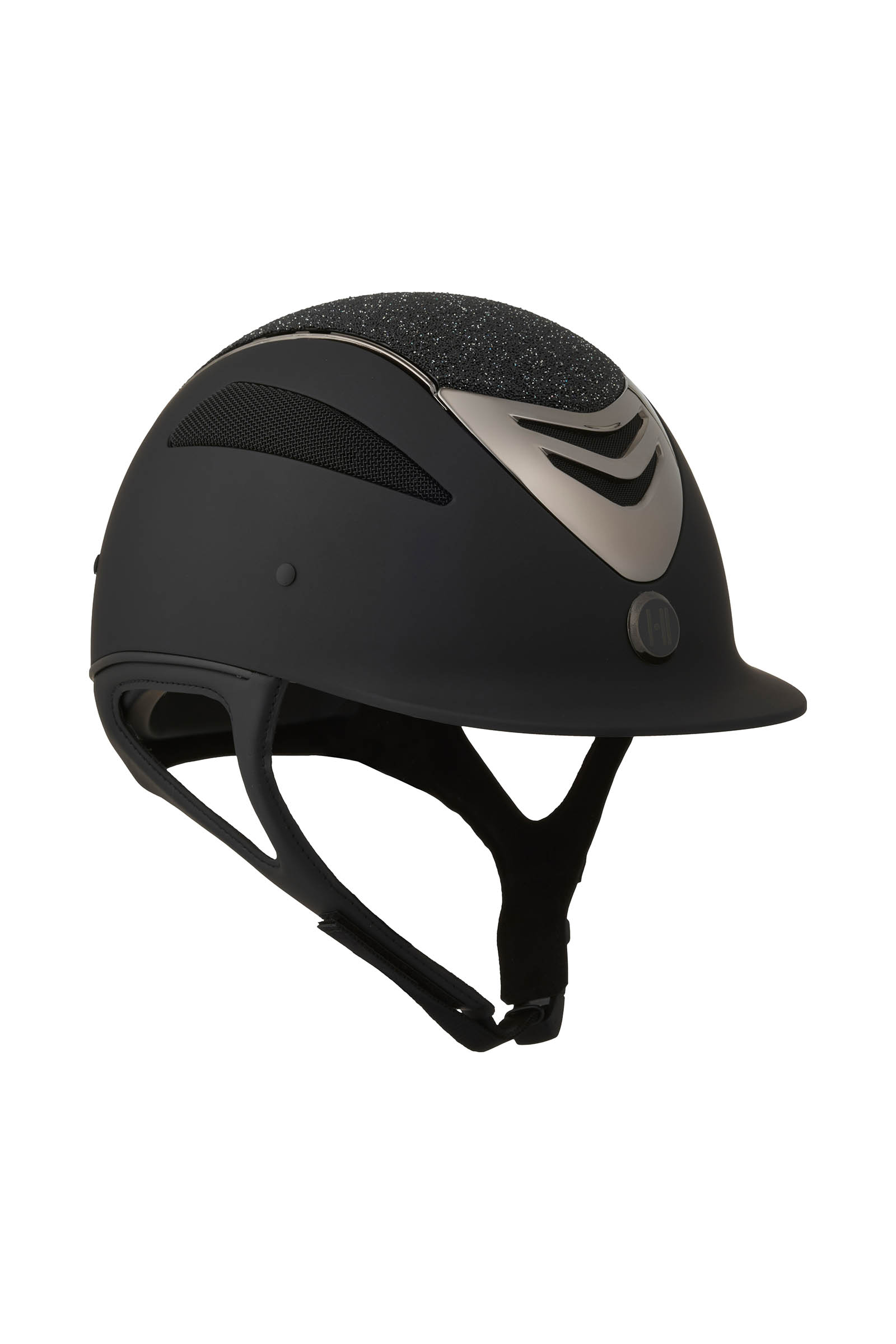 OneK Defender Pro Glitter Chrome Riding Helmet