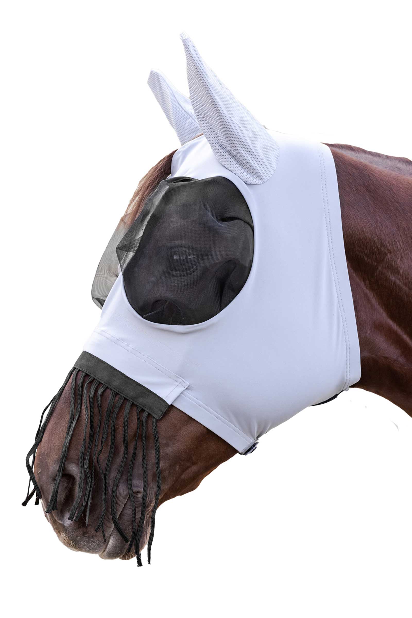 Waldhausen Puck Fly Mask With Zip And Nose Fringes