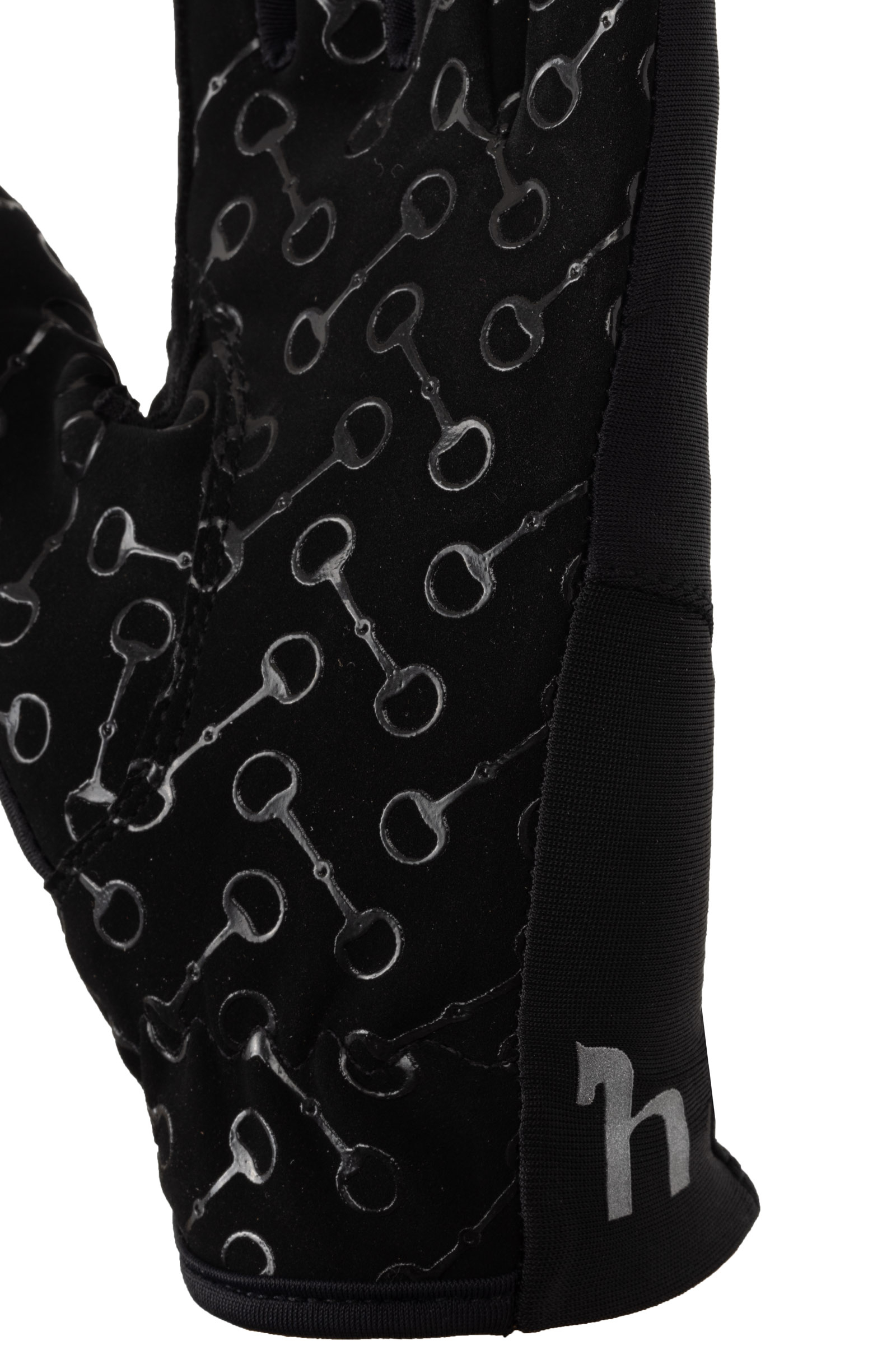 Horze Kids Riding Gloves with Silicone Palm Print