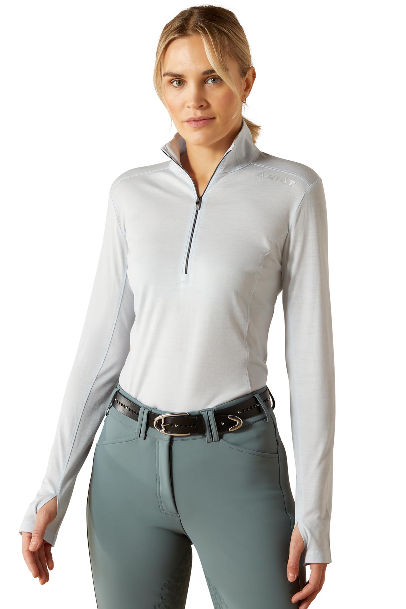 Skyway Ariat Cheviot Women´s 1/4 Zip Baselayer Shirt