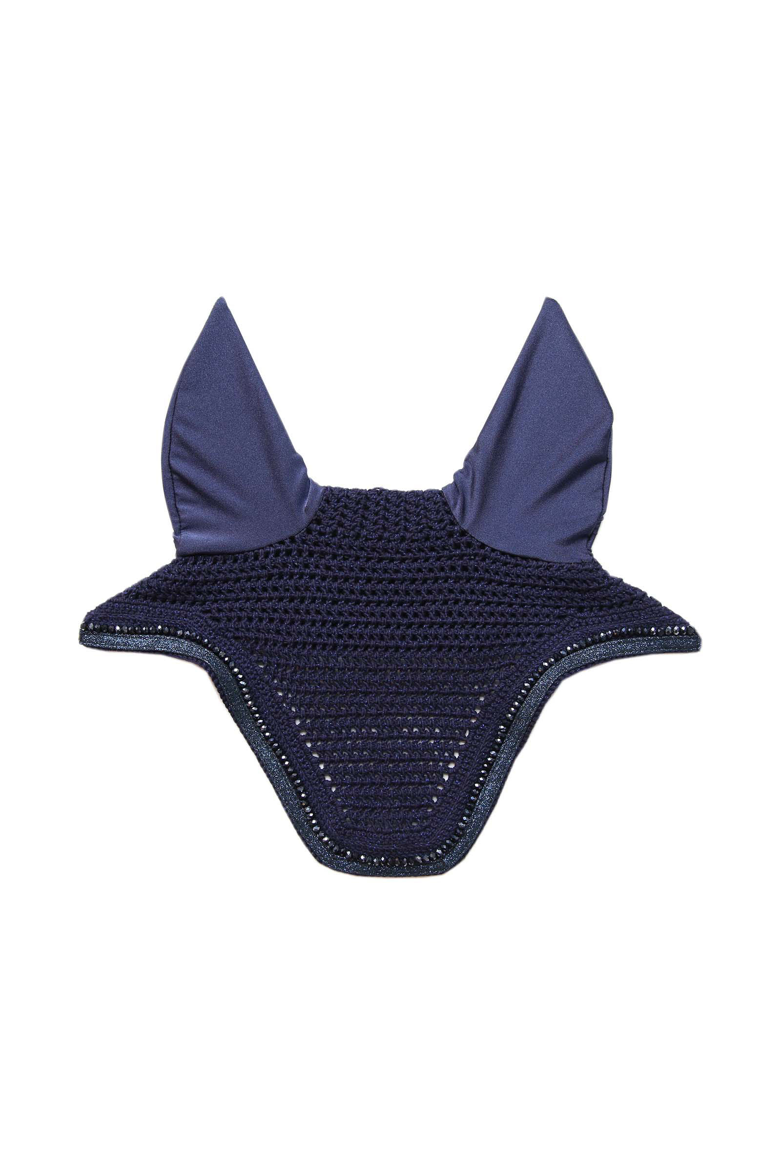 Dark Blue Kentucky Horsewear Wellington Glitter Fly Veil