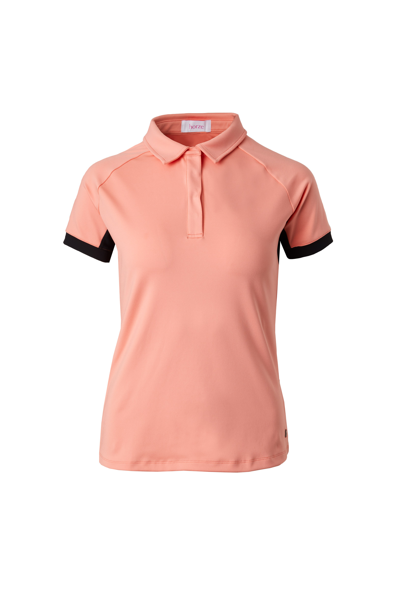 Peach Amber Pink Horze Laura Women's Training Shirt