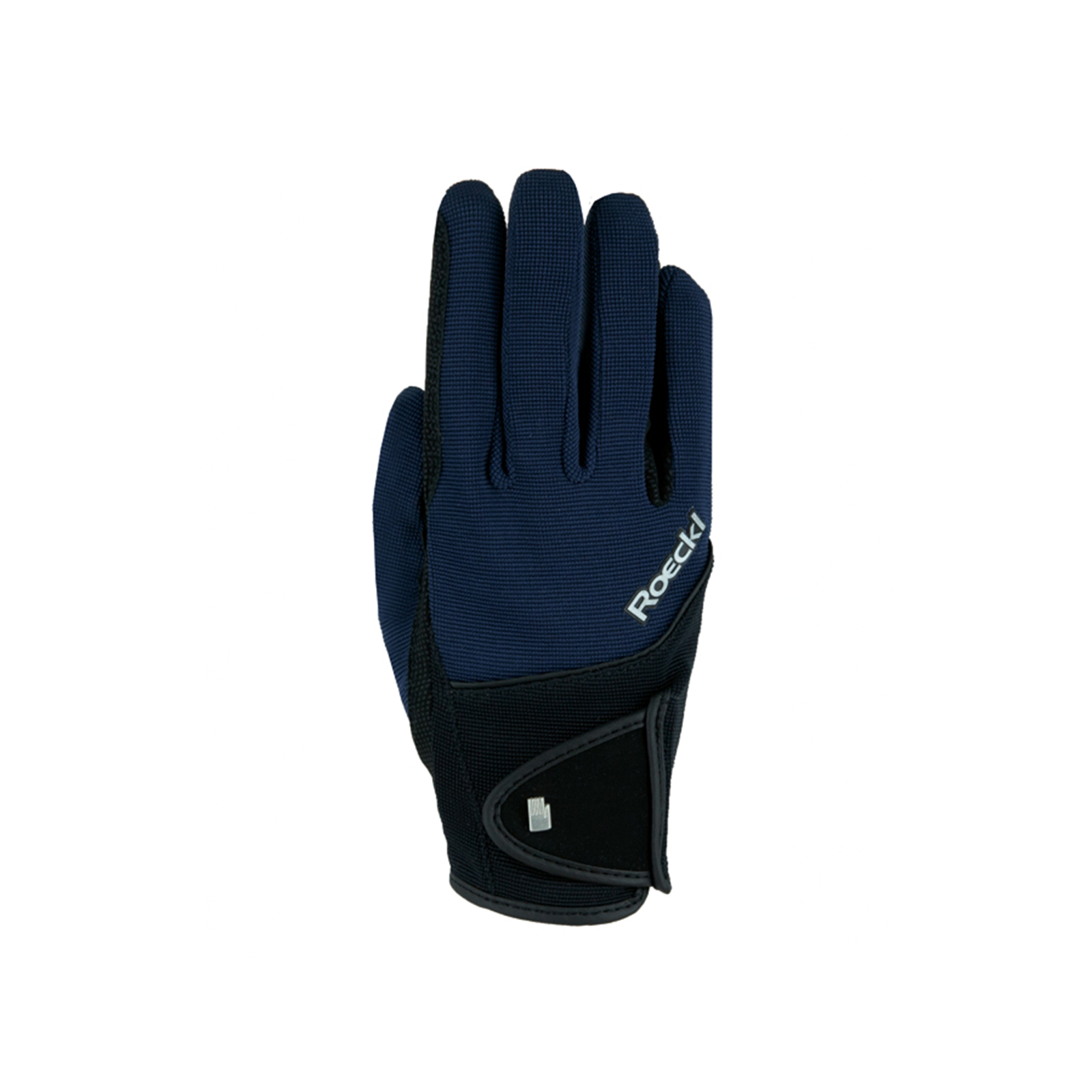 Dark Blue Roeckl Milano Riding Gloves