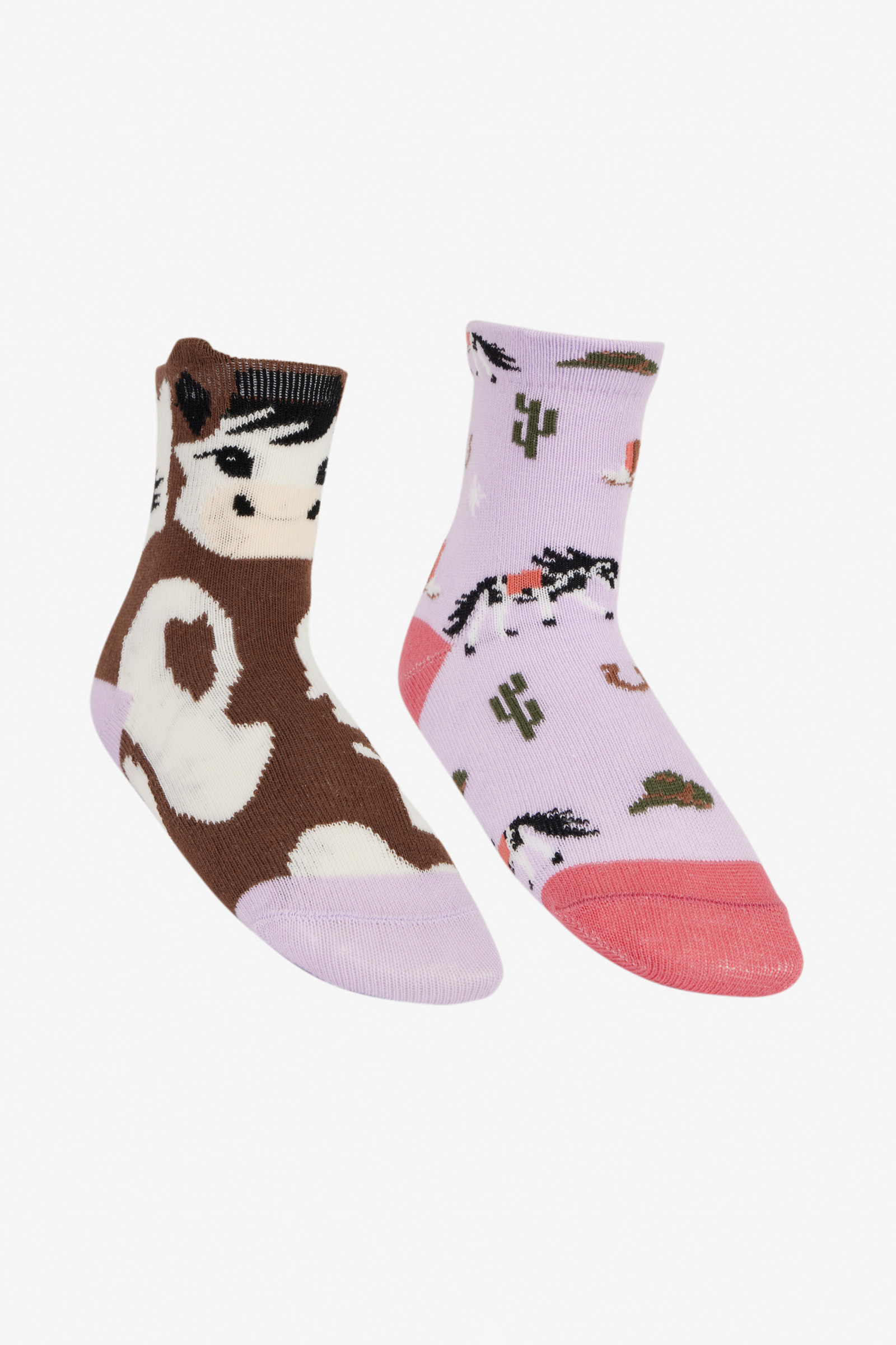 LeMieux Mini Character Socks, 2-pack