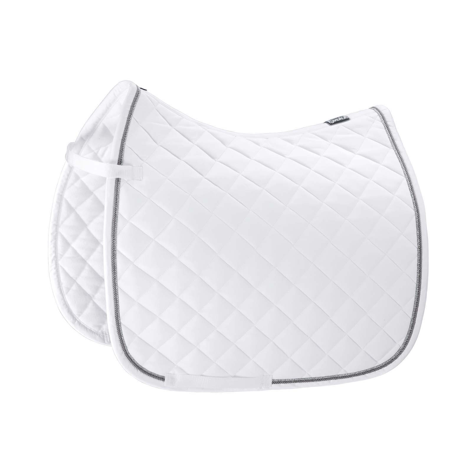 White Eskadron Matrix Contrast All Purpose Saddle Pad