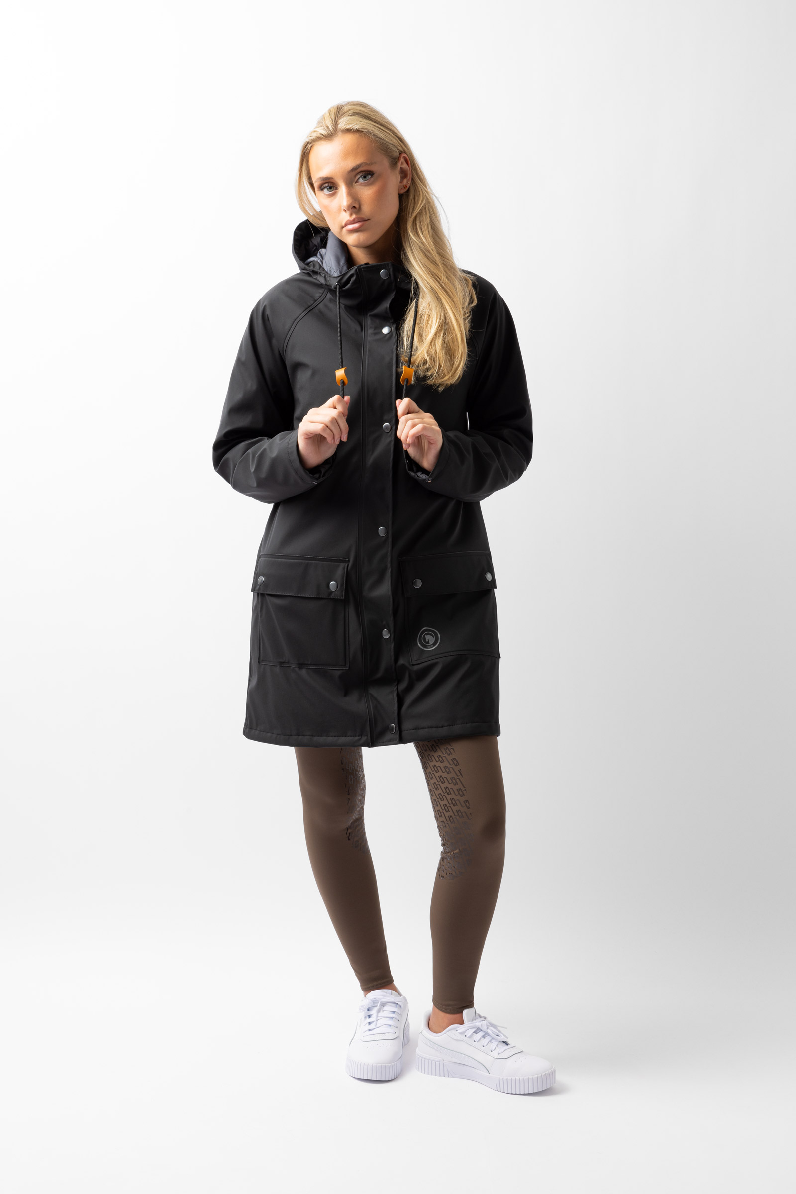 Horze Elise Raincoat with Padded Lining