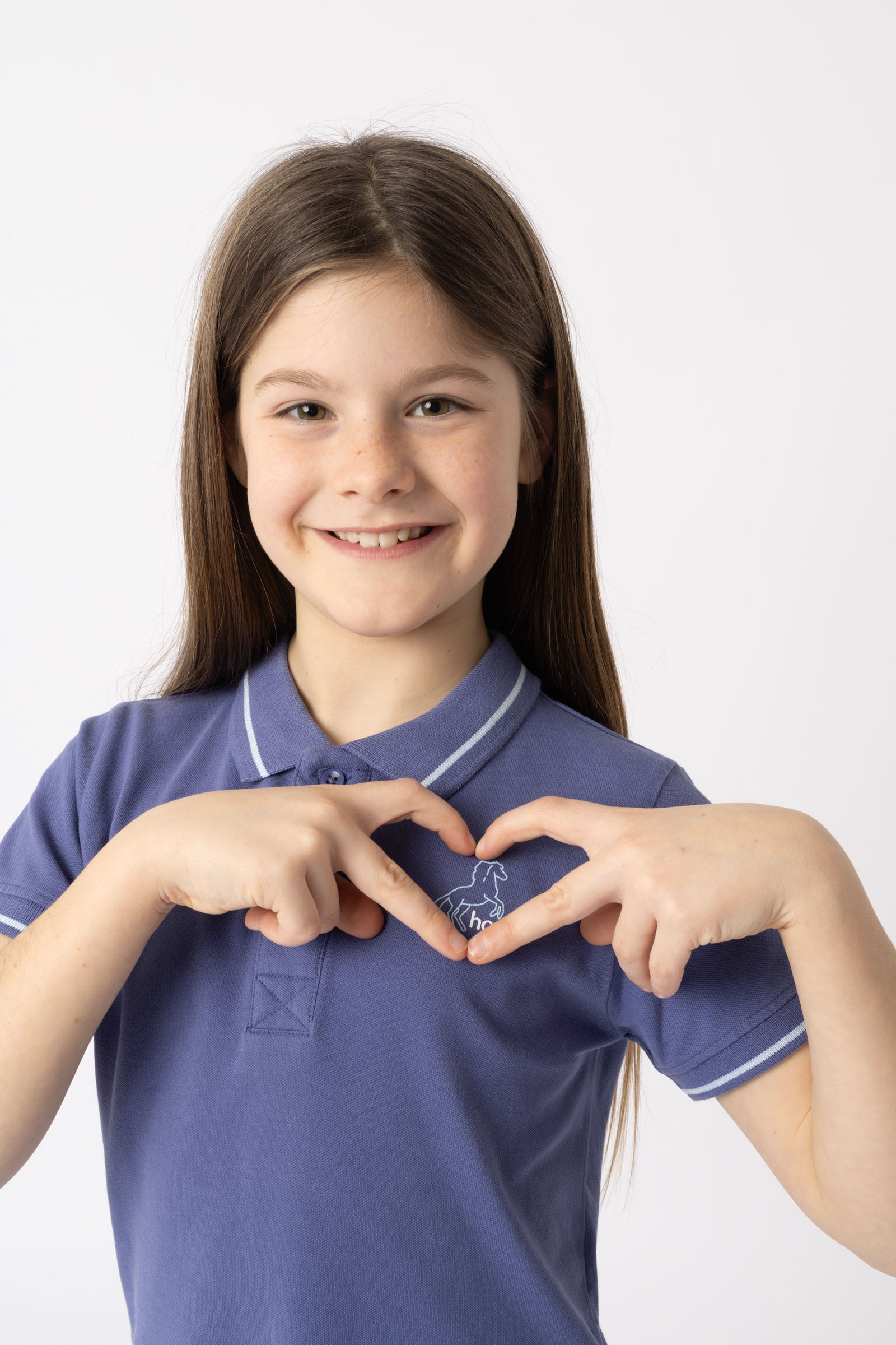 Horze Sohra Kids' Functional Poloshirt