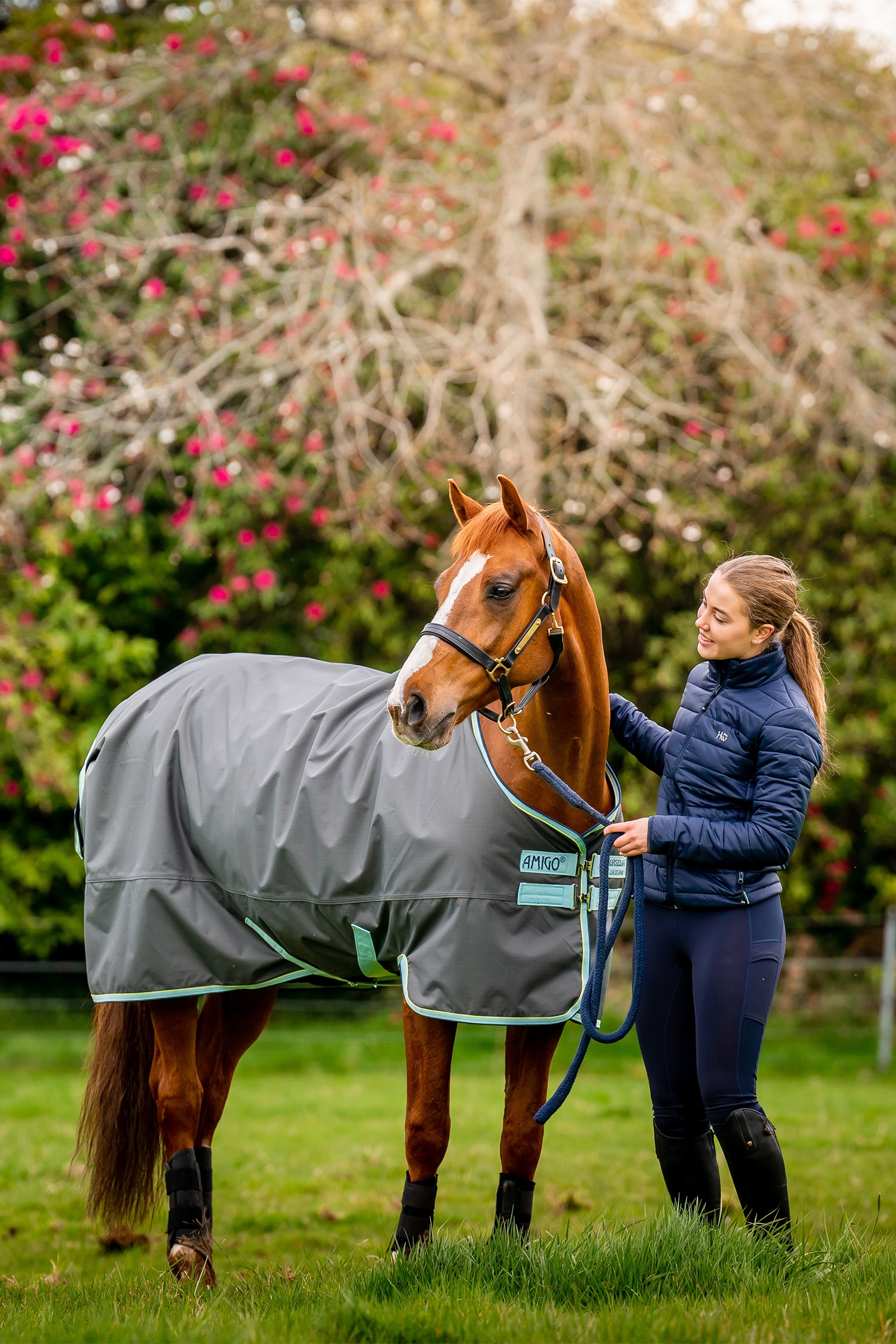 Horseware Amigo Hero Ripstop Plus Turnout Rug With Detachable Neck, 200g