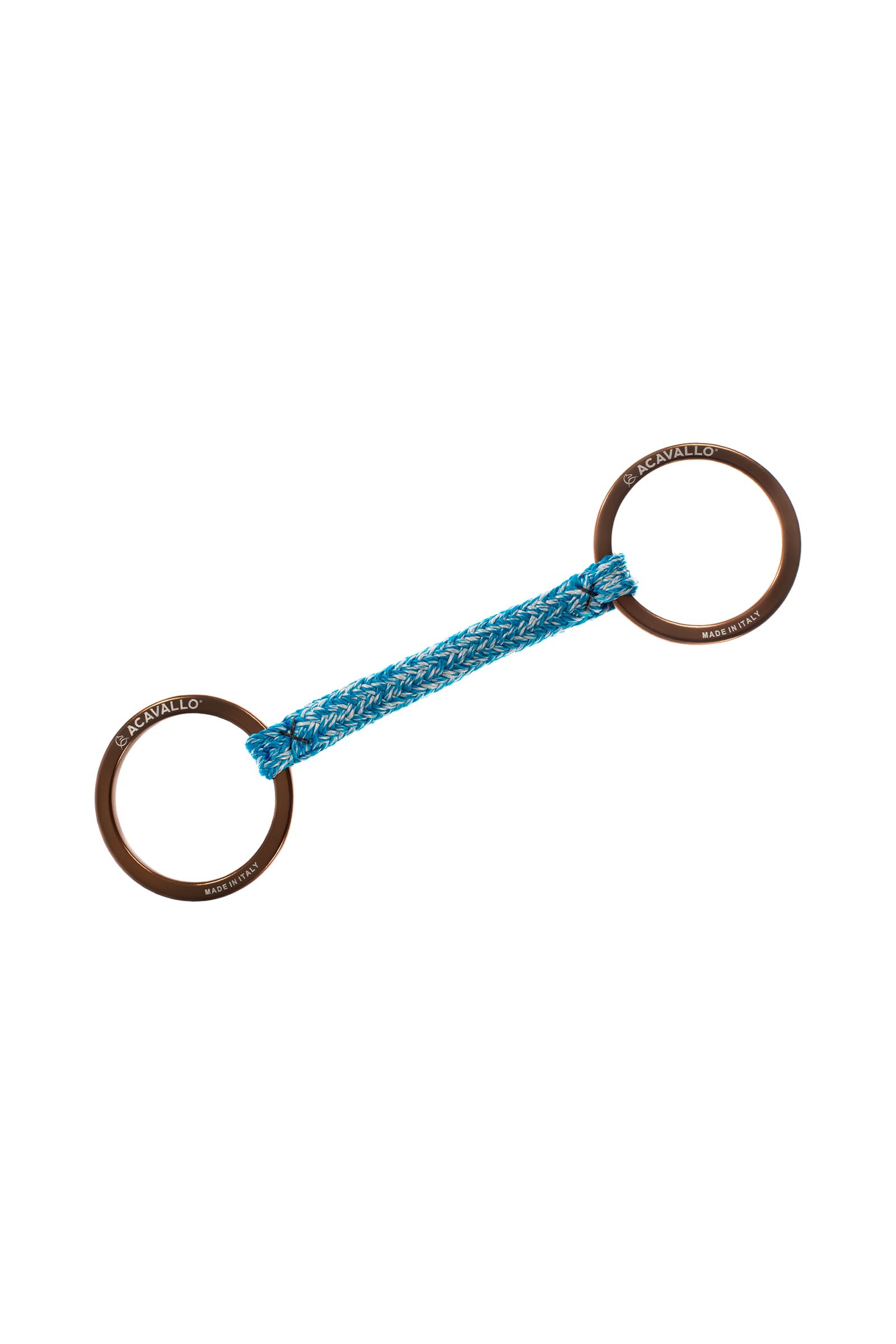 Brown Acavallo Jumpe Alupro Snaffle Bit