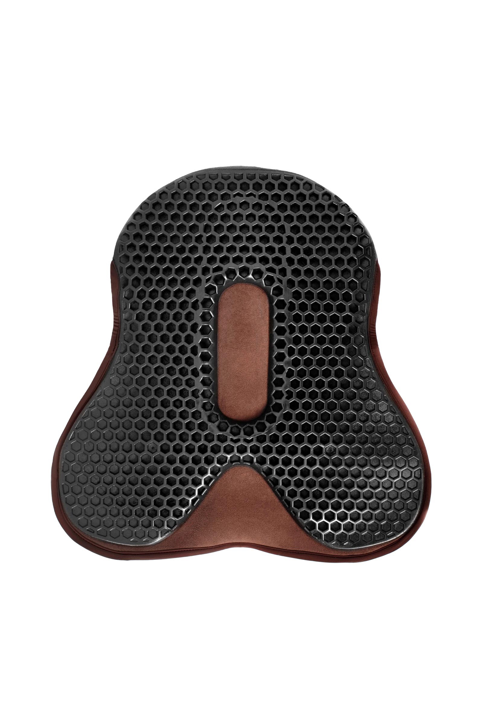 Brown Acavallo Ortho Seat Saver Pubis Gel Out Dressage, 20 mm