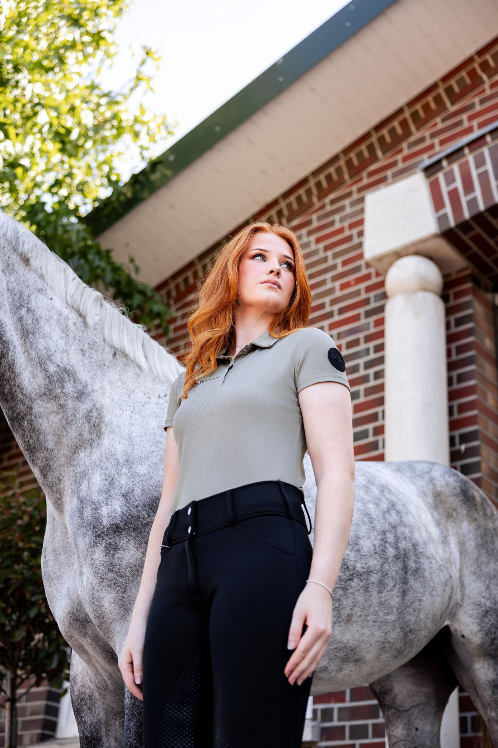 Horze Denise Women's Functional Short Sleeve Polo Shirt