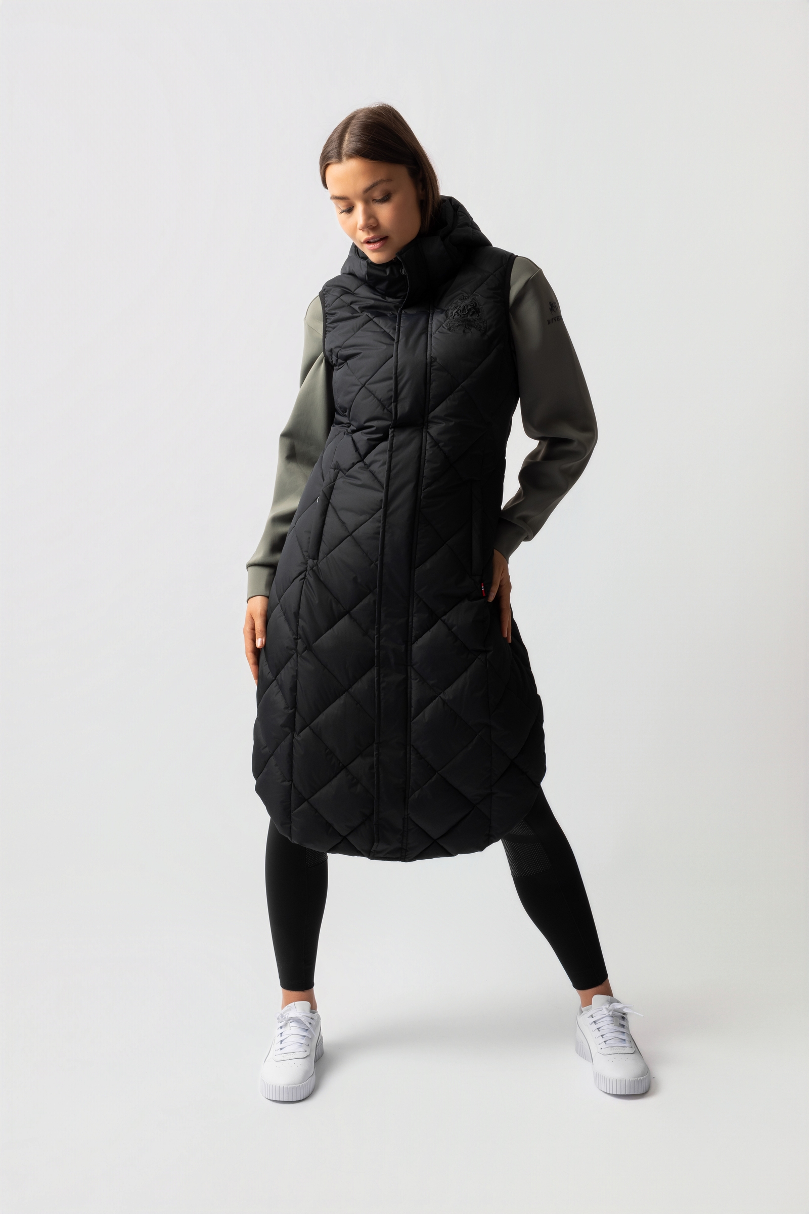 B Vertigo Gem Women&acute;s Long Padded Riding Vest