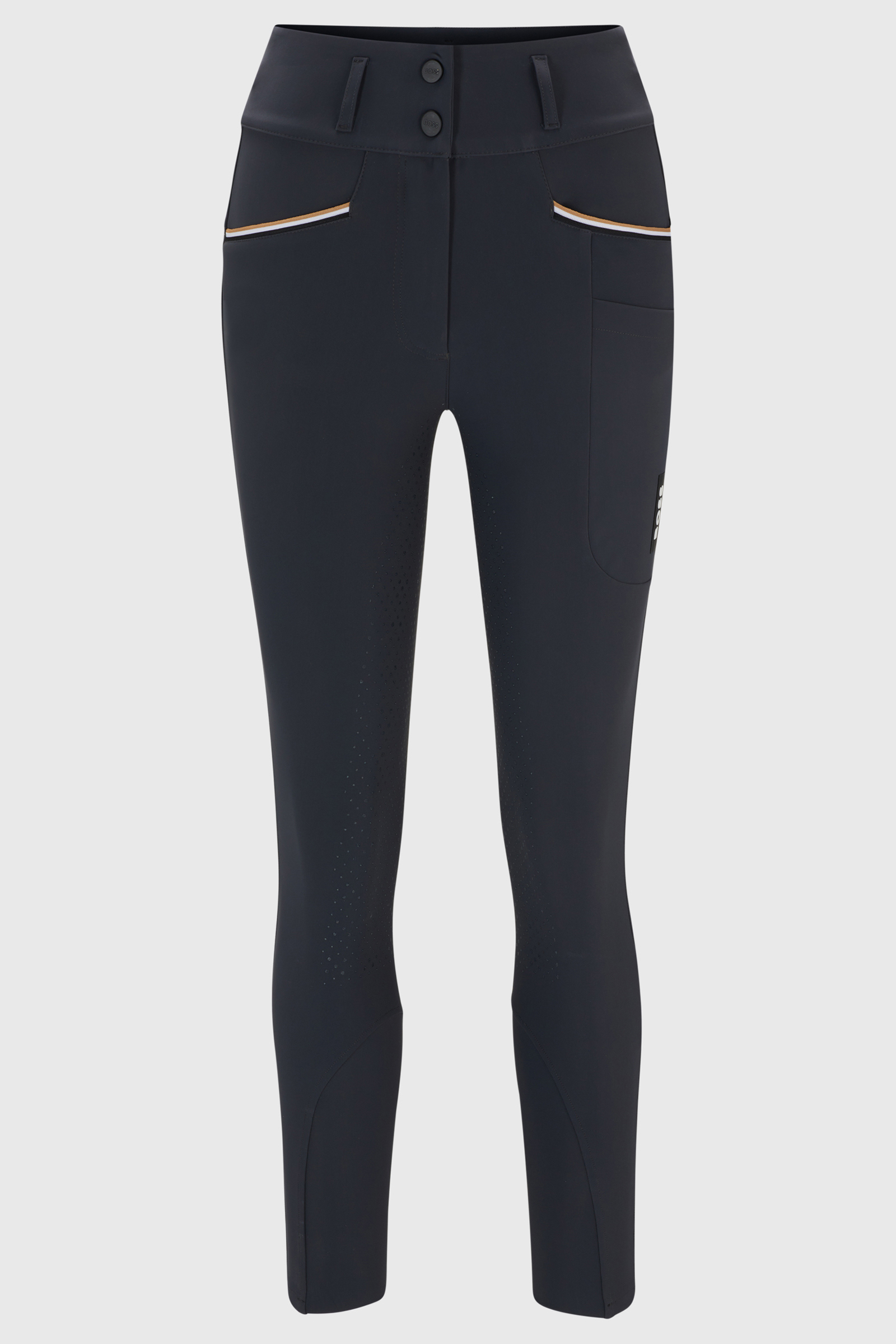 Grey Boss Hailey High Waist Full Grip Breeches