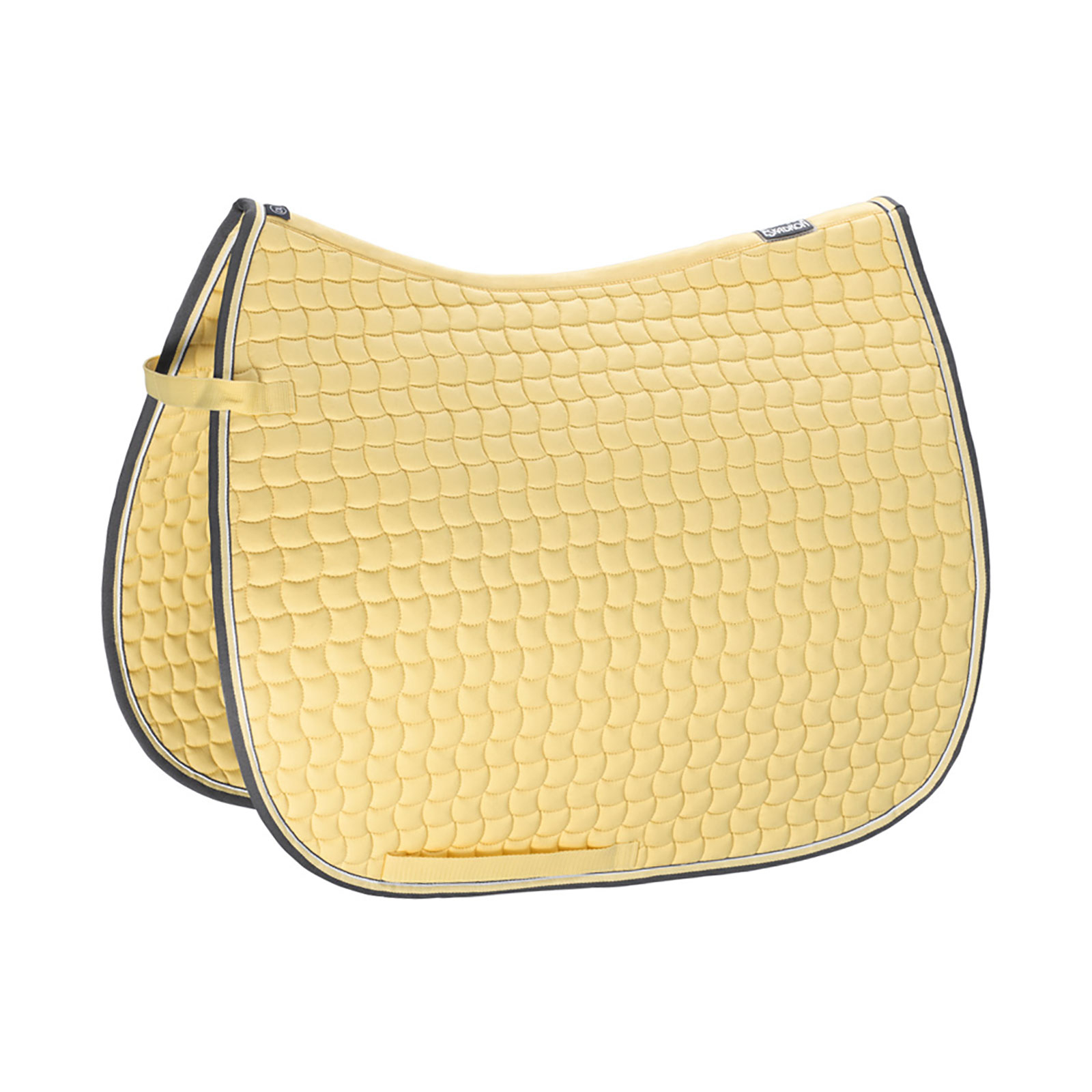Yellow Eskadron Cotton Contrast Dressage Saddle Pad