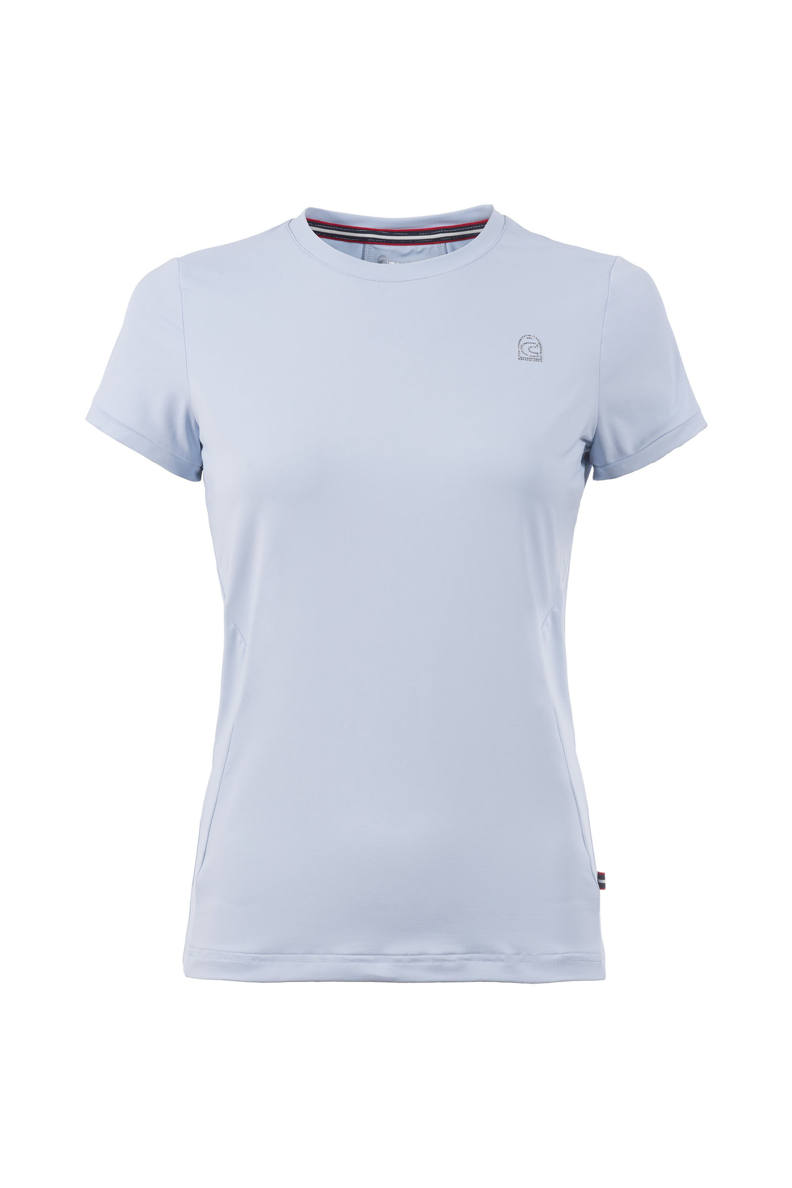 Foggy Blue Cavallo CavalNeeke T-Shirt, Women's