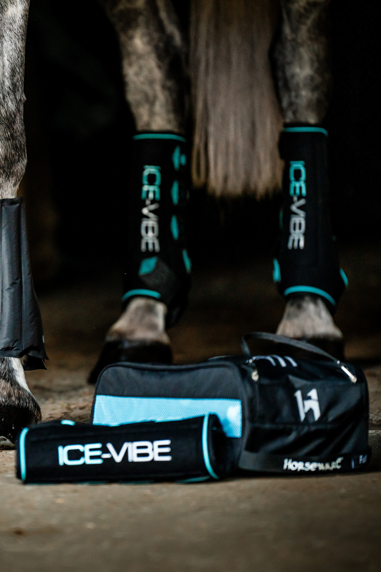 Horseware Ice-Vibe Leg Wraps (Pair)